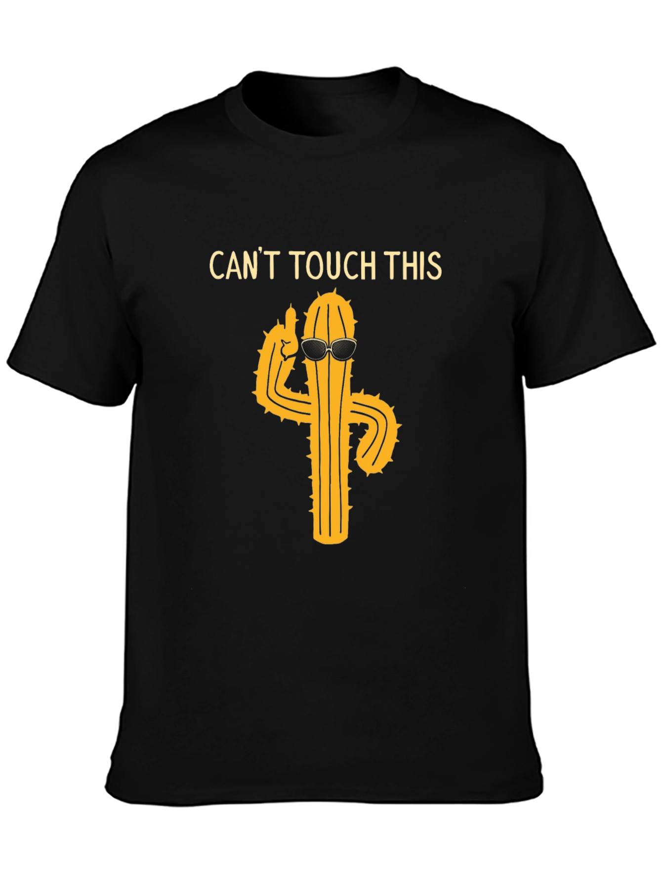 Cool Cactus Graphic T-Shirt - Cant Touch This!