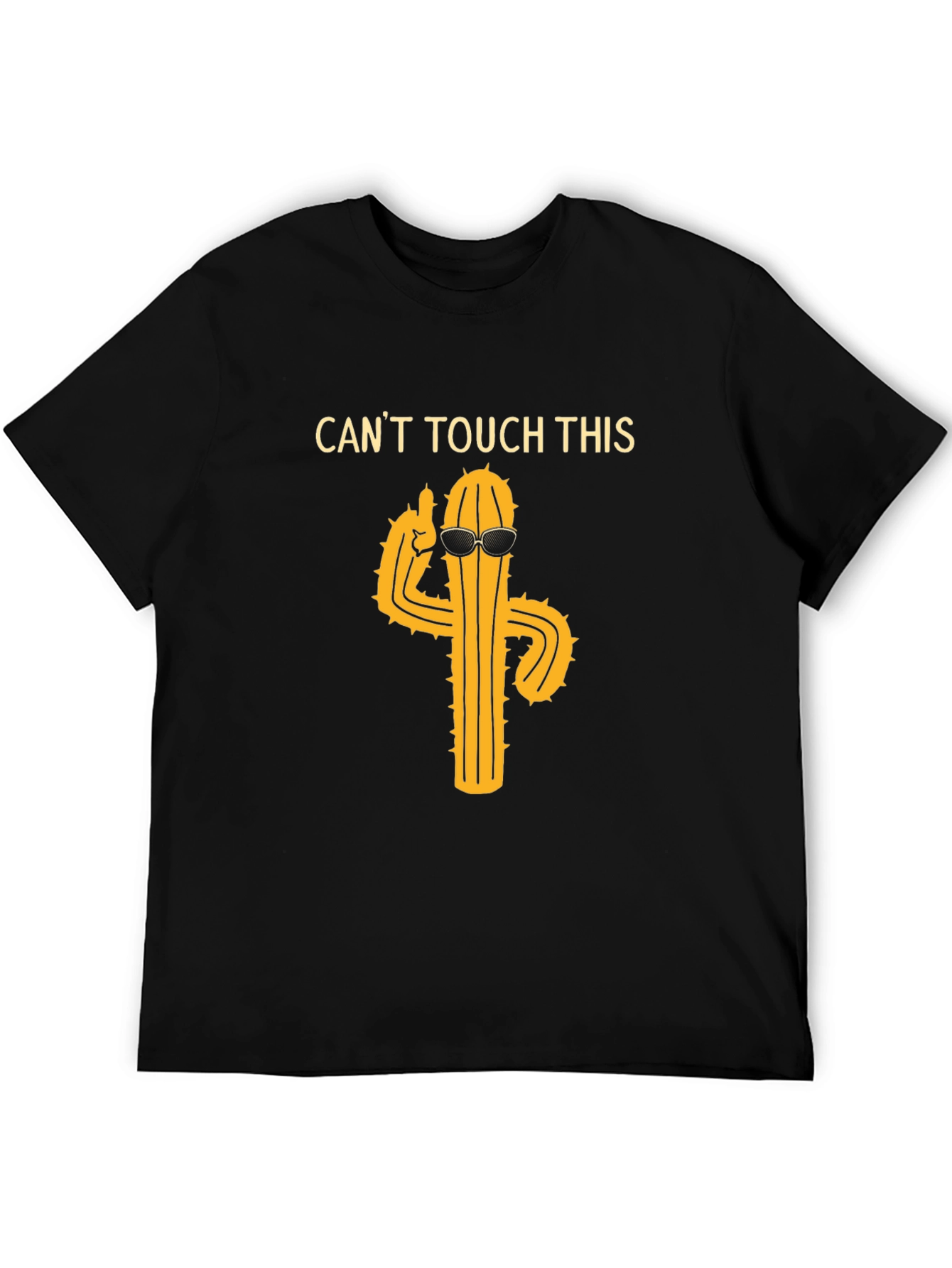 Cool Cactus Graphic T-Shirt - Cant Touch This!