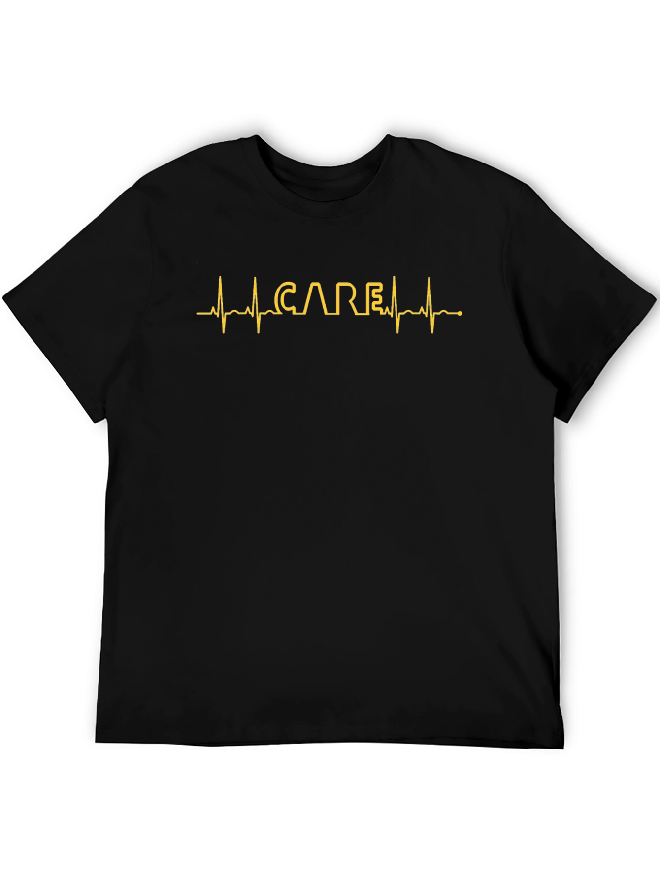 Care Heartbeat Graphic Tee - Soft Cotton Blend