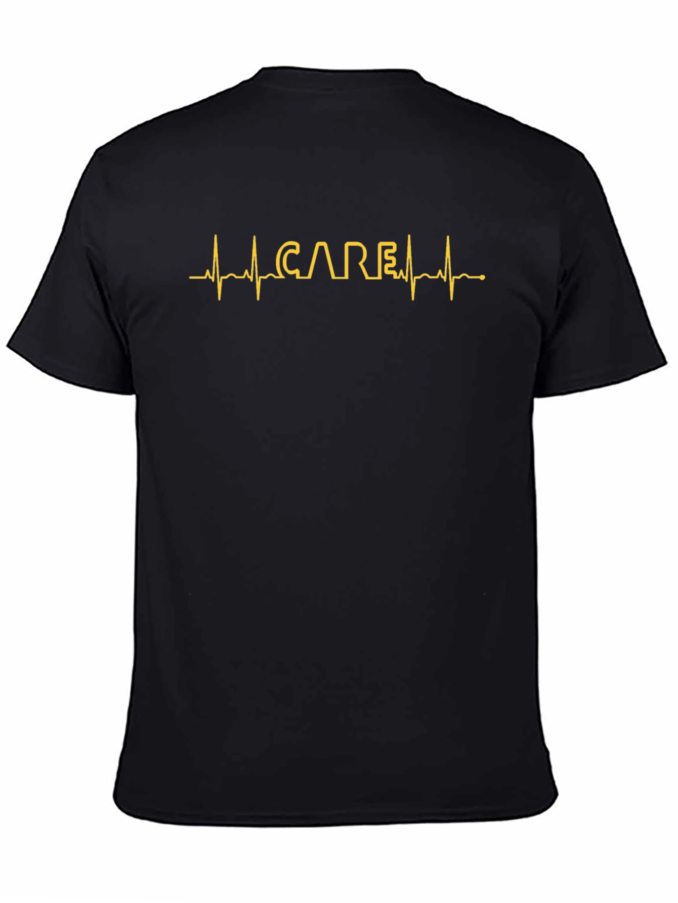 Care Heartbeat Graphic Tee - Soft Cotton Blend