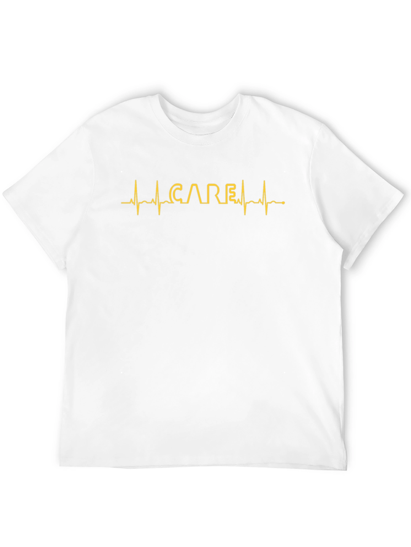 Care Heartbeat Graphic Tee - Soft Cotton Blend
