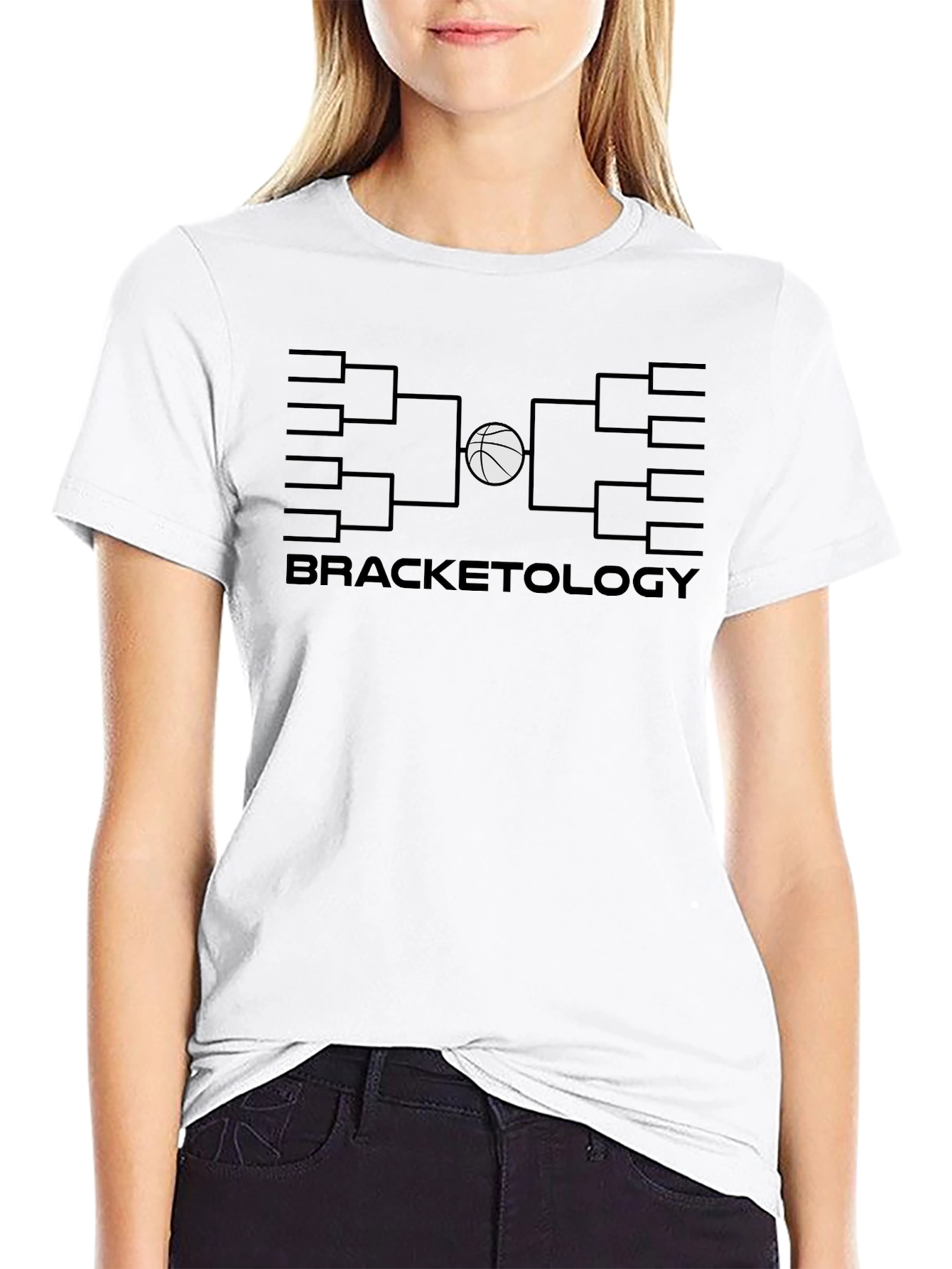 Bracketology T-Shirt - Basketball Tournament
