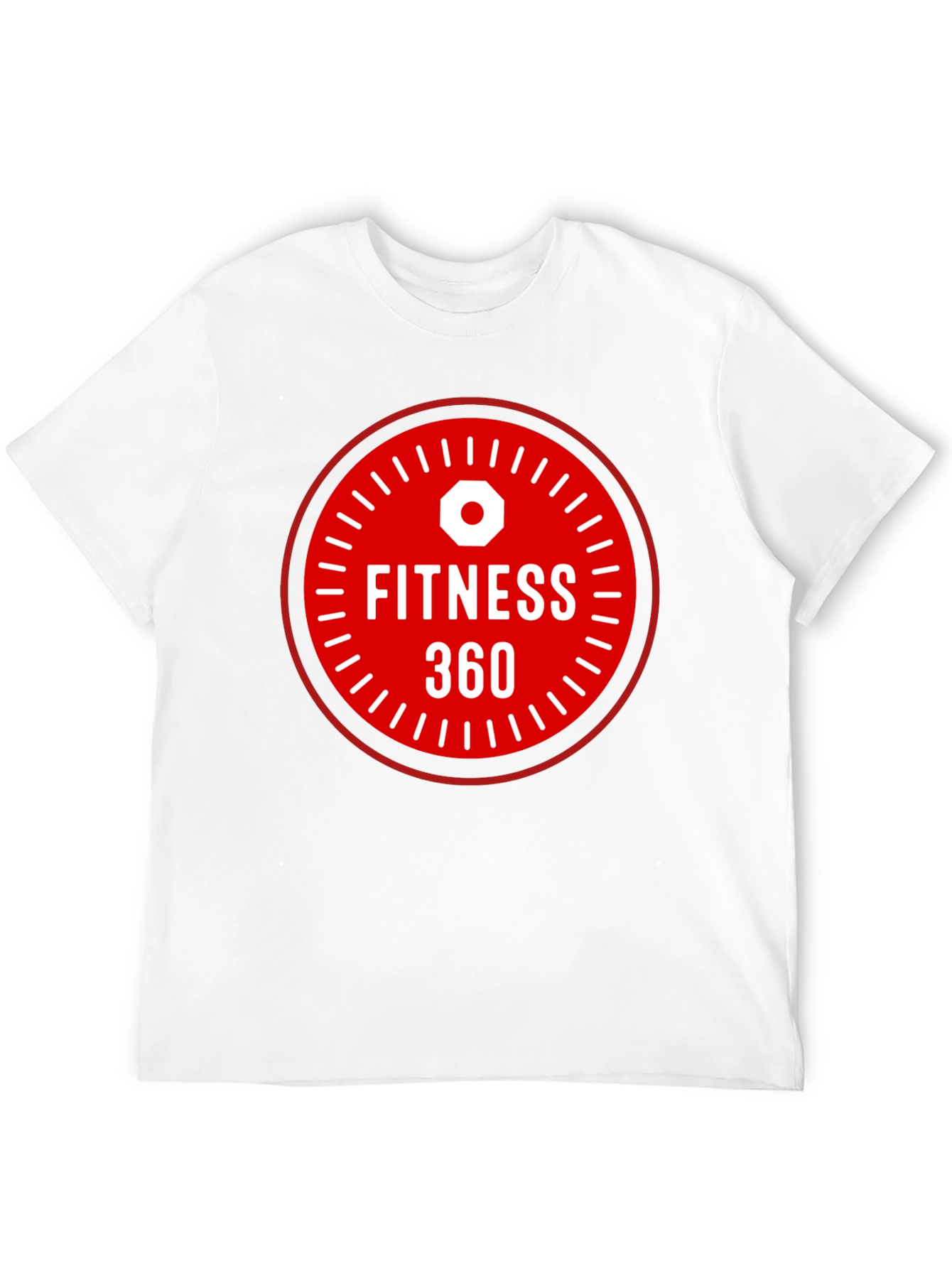 Fitness 360 Graphic T-Shirt - Black