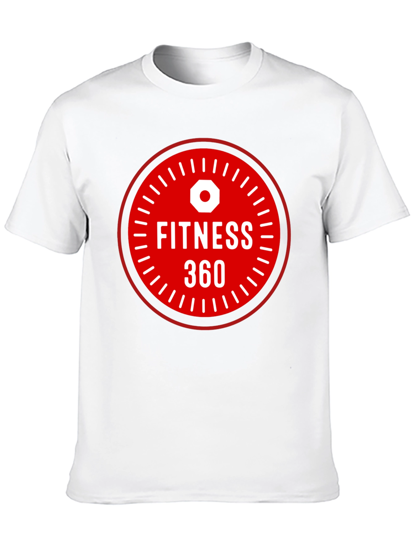 Fitness 360 Graphic T-Shirt - Black