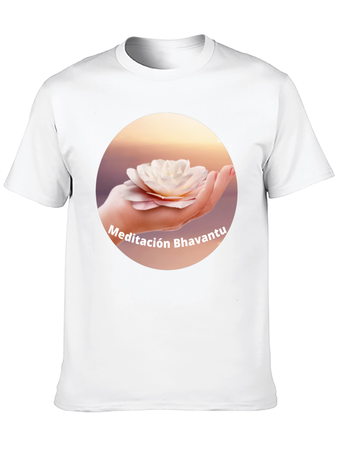Meditación Bhavantu Black Tee - Relax in Style!