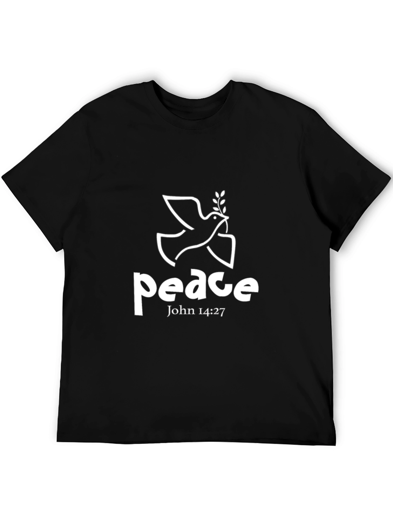Peace Dove T-Shirt - John 14:27 Christian Apparel