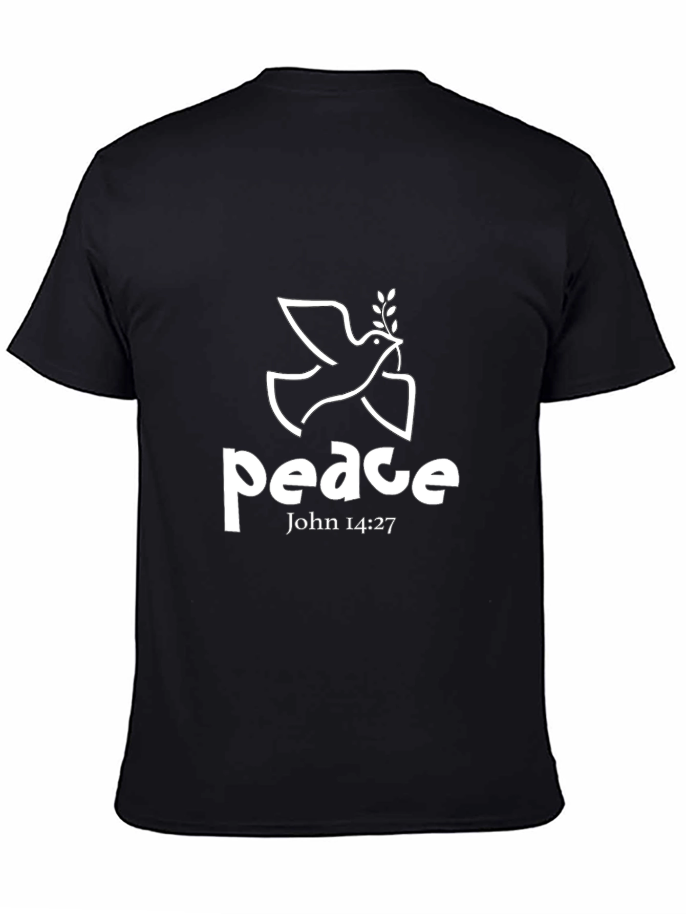 Peace Dove T-Shirt - John 14:27 Christian Apparel