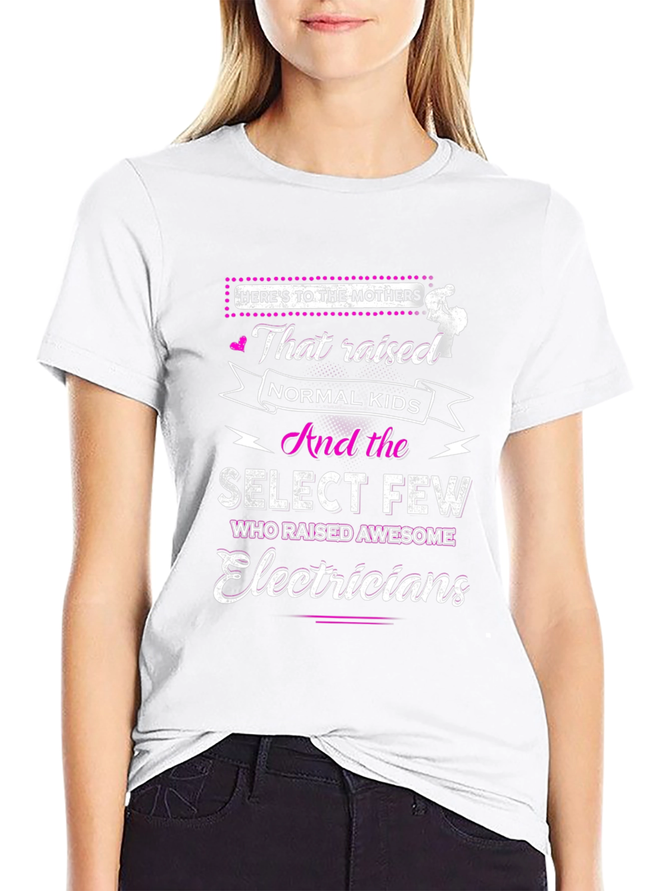 Electricians Mothers T-Shirt