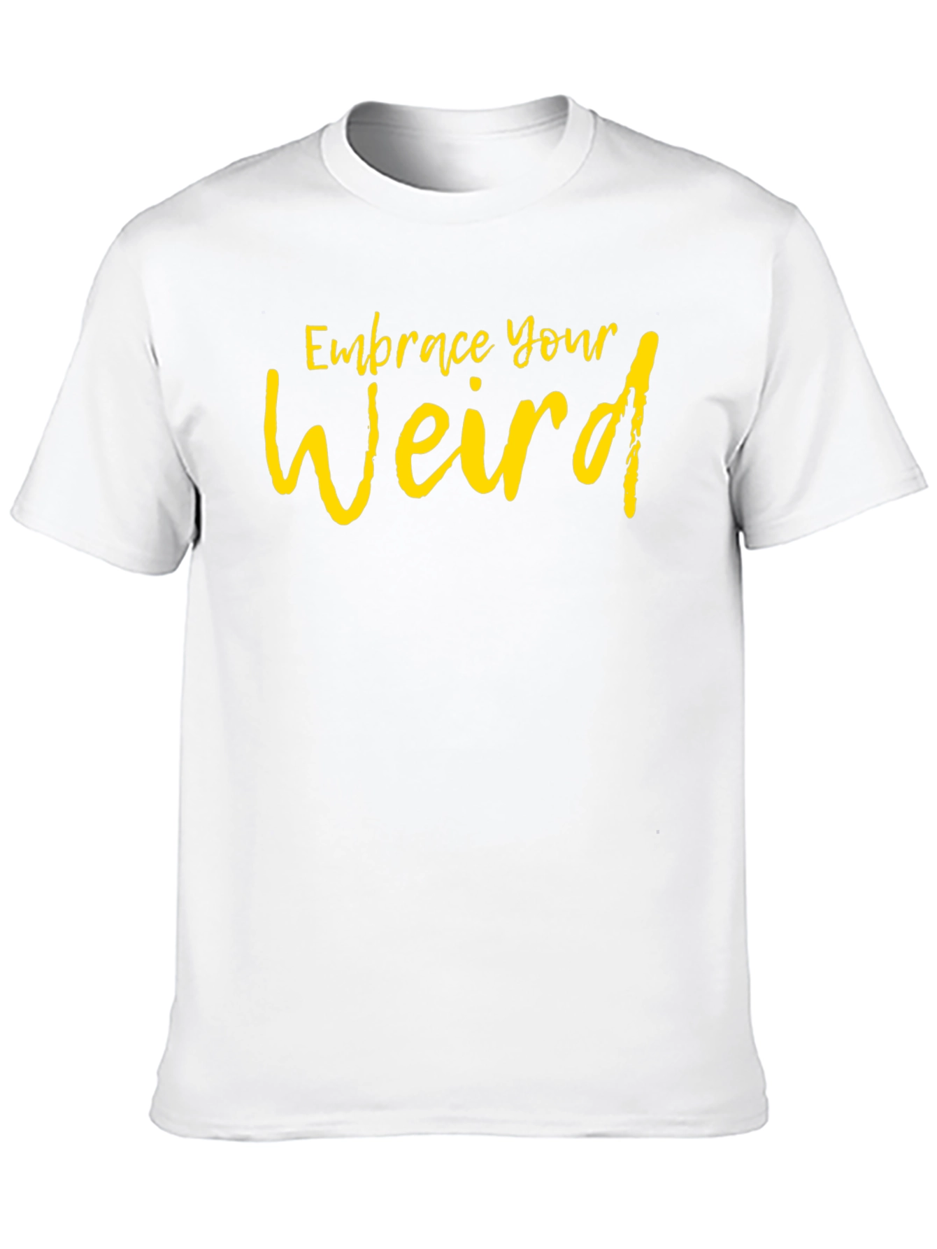 Embrace Your Weird Black Graphic Tee