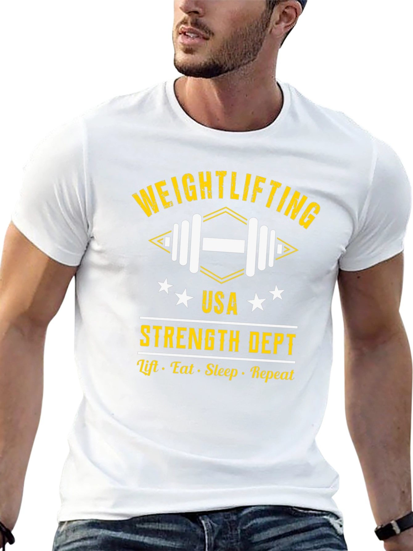 Weightlifting USA Strength Dept T-Shirt