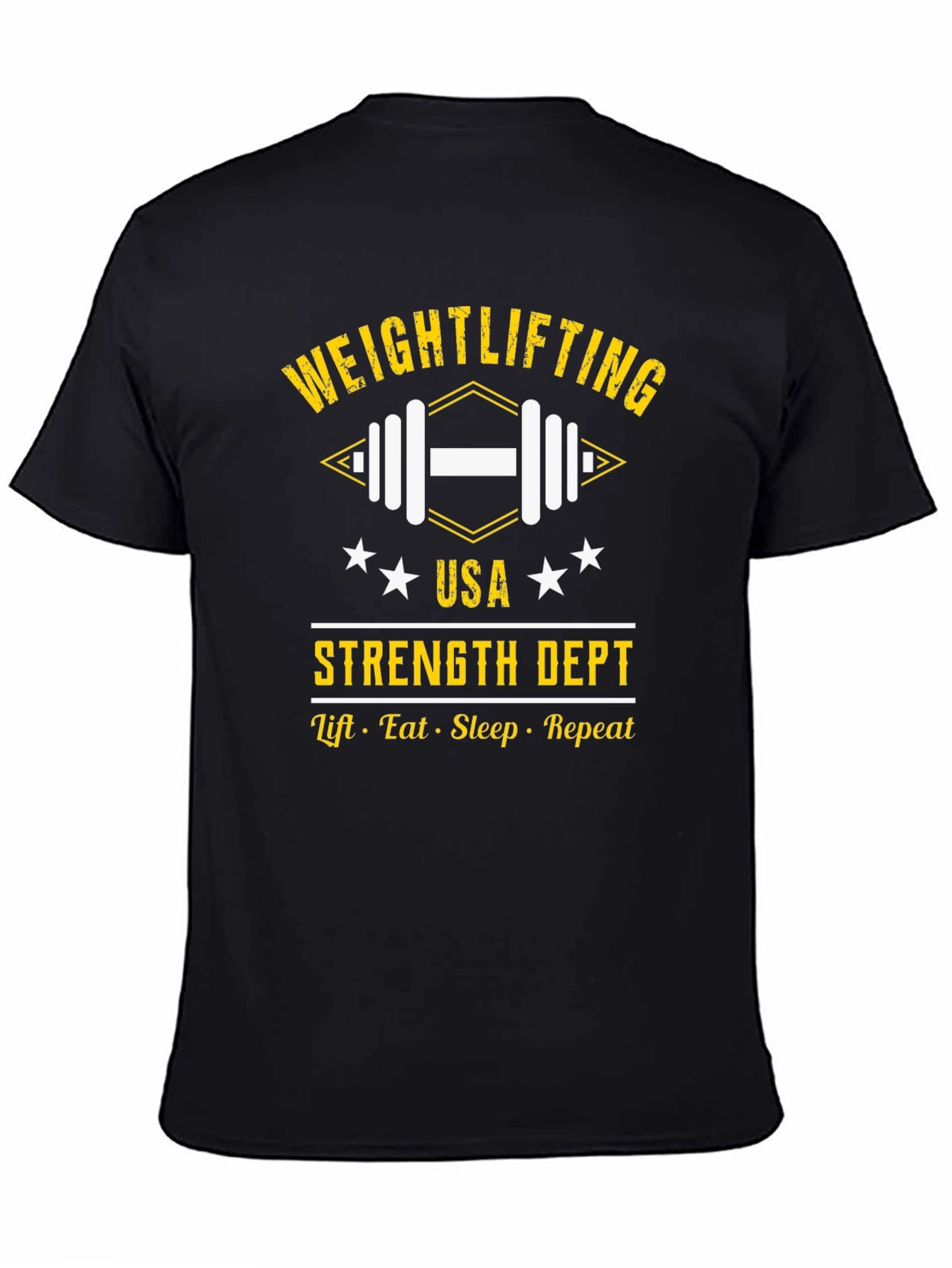 Weightlifting USA Strength Dept T-Shirt