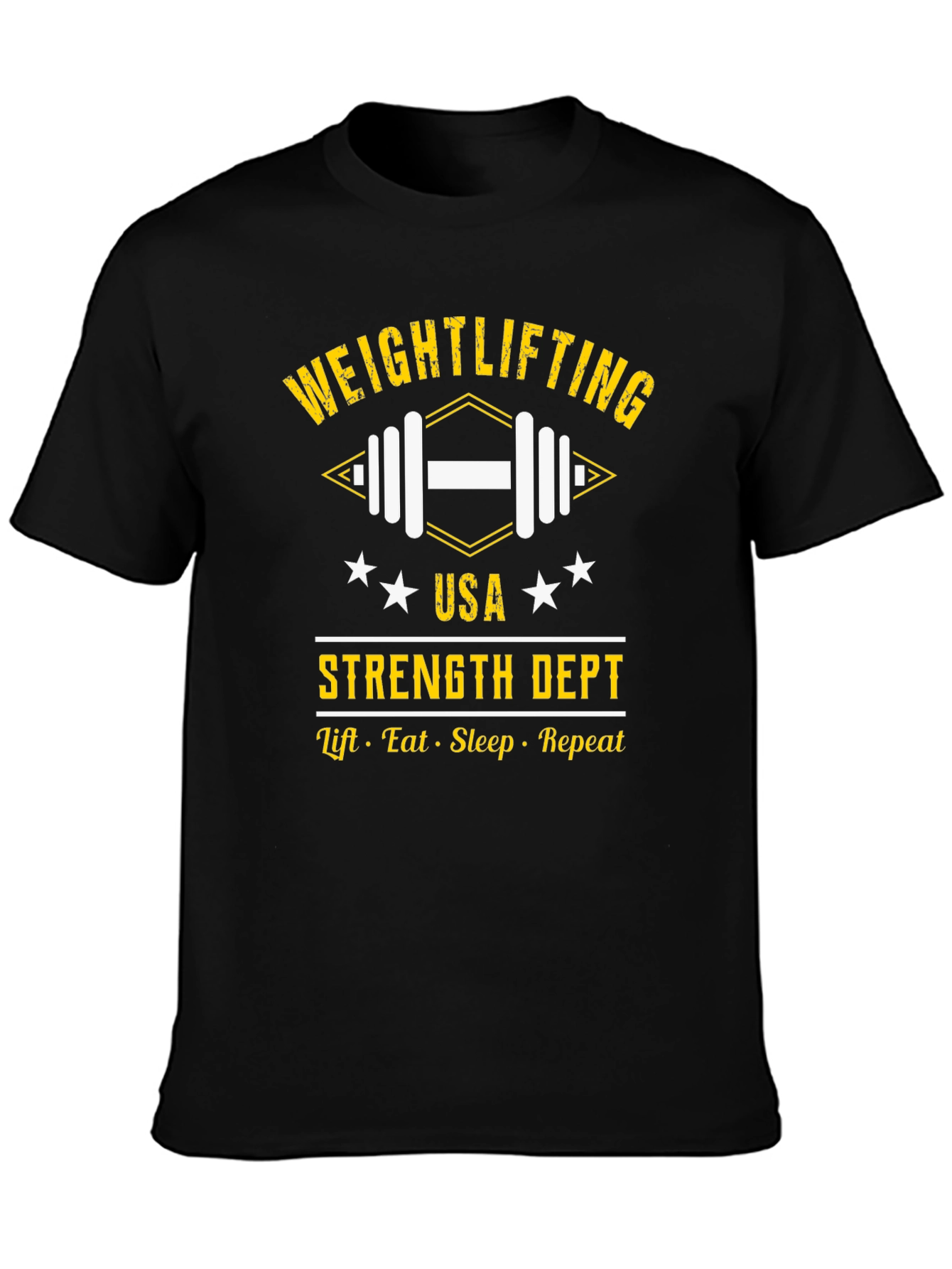 Weightlifting USA Strength Dept T-Shirt