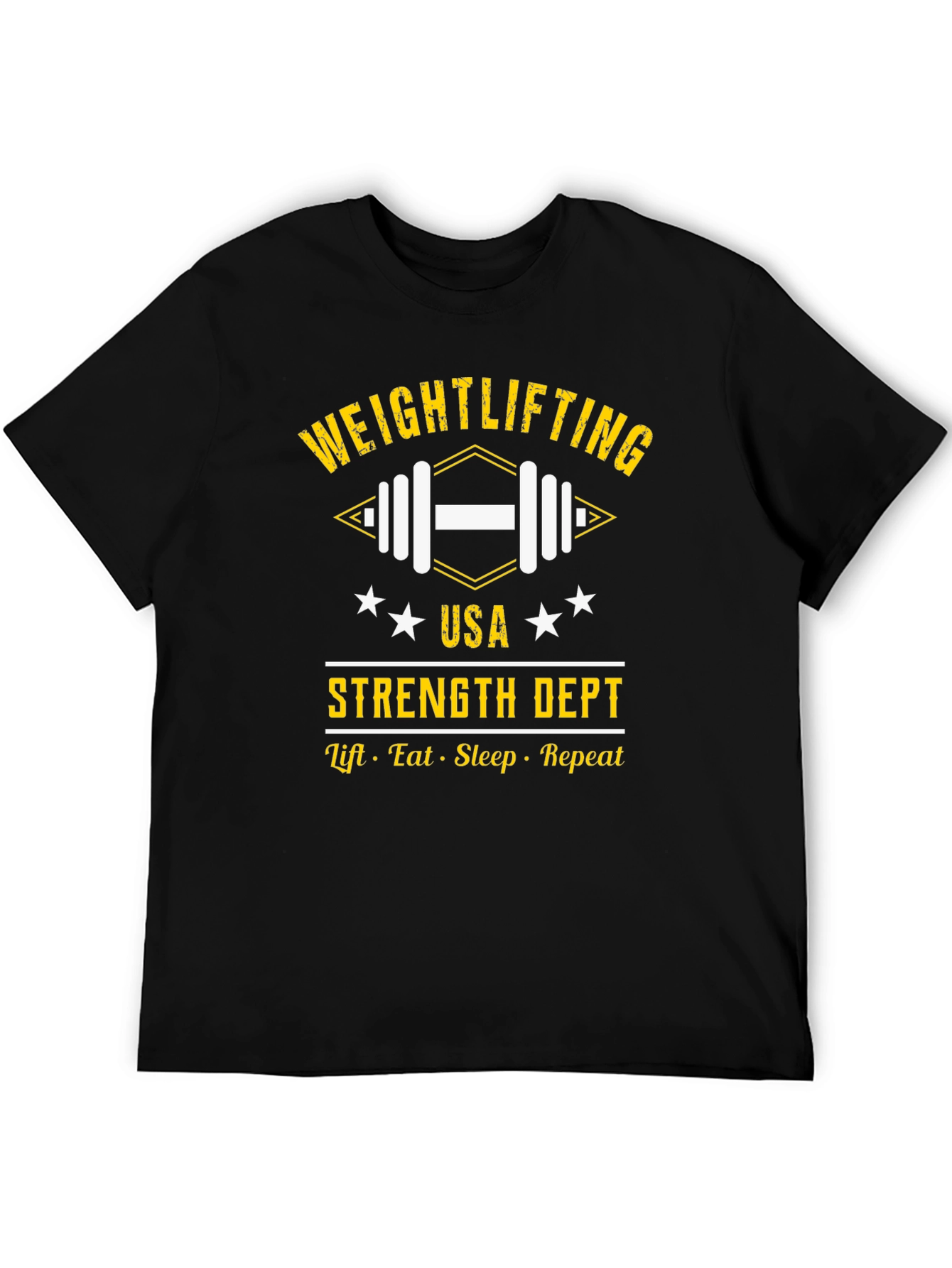 Weightlifting USA Strength Dept T-Shirt