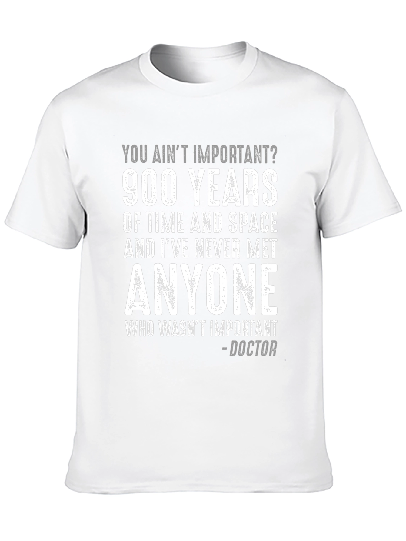 900 Years Doctor Who T-Shirt