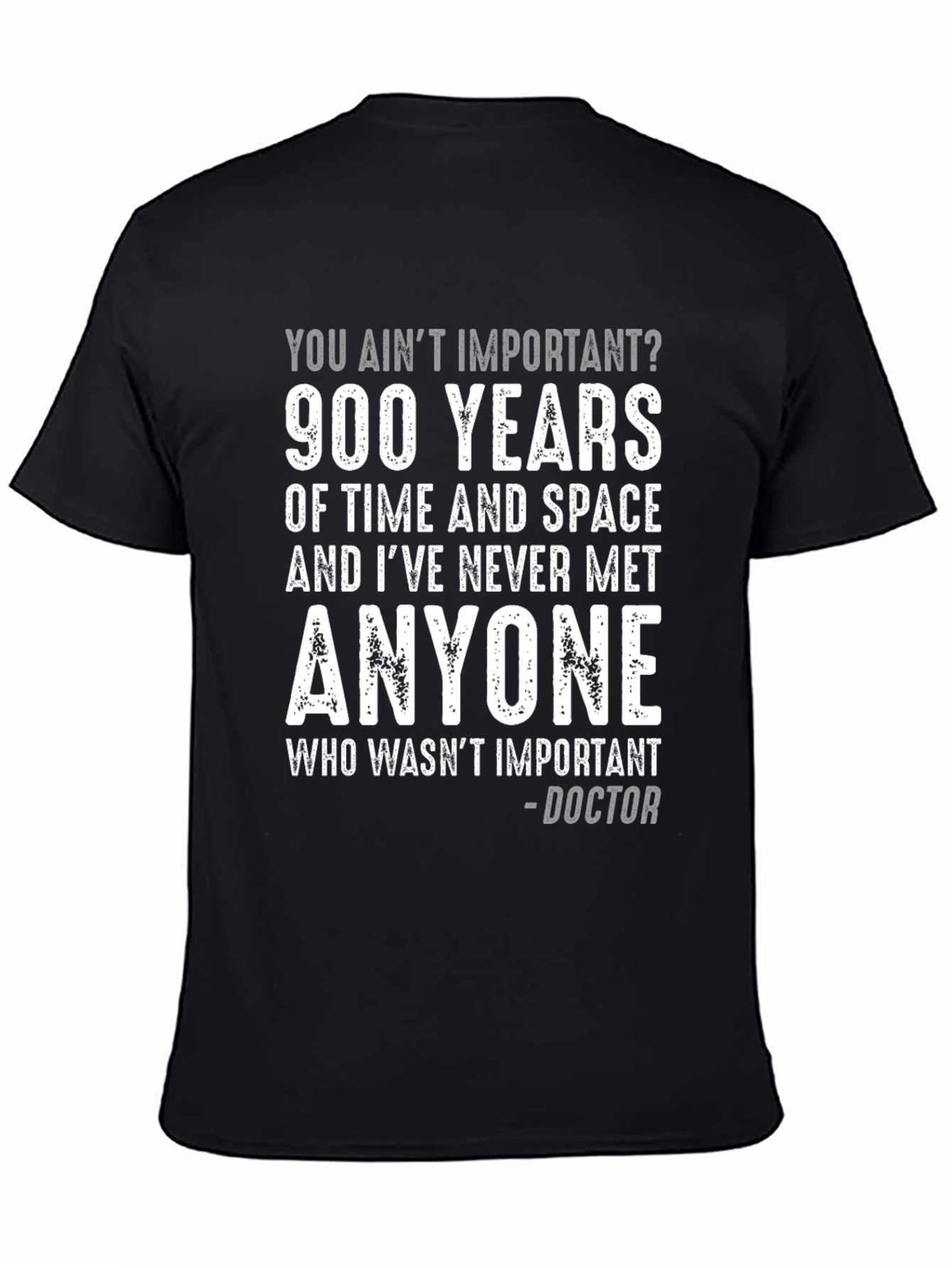 900 Years Doctor Who T-Shirt