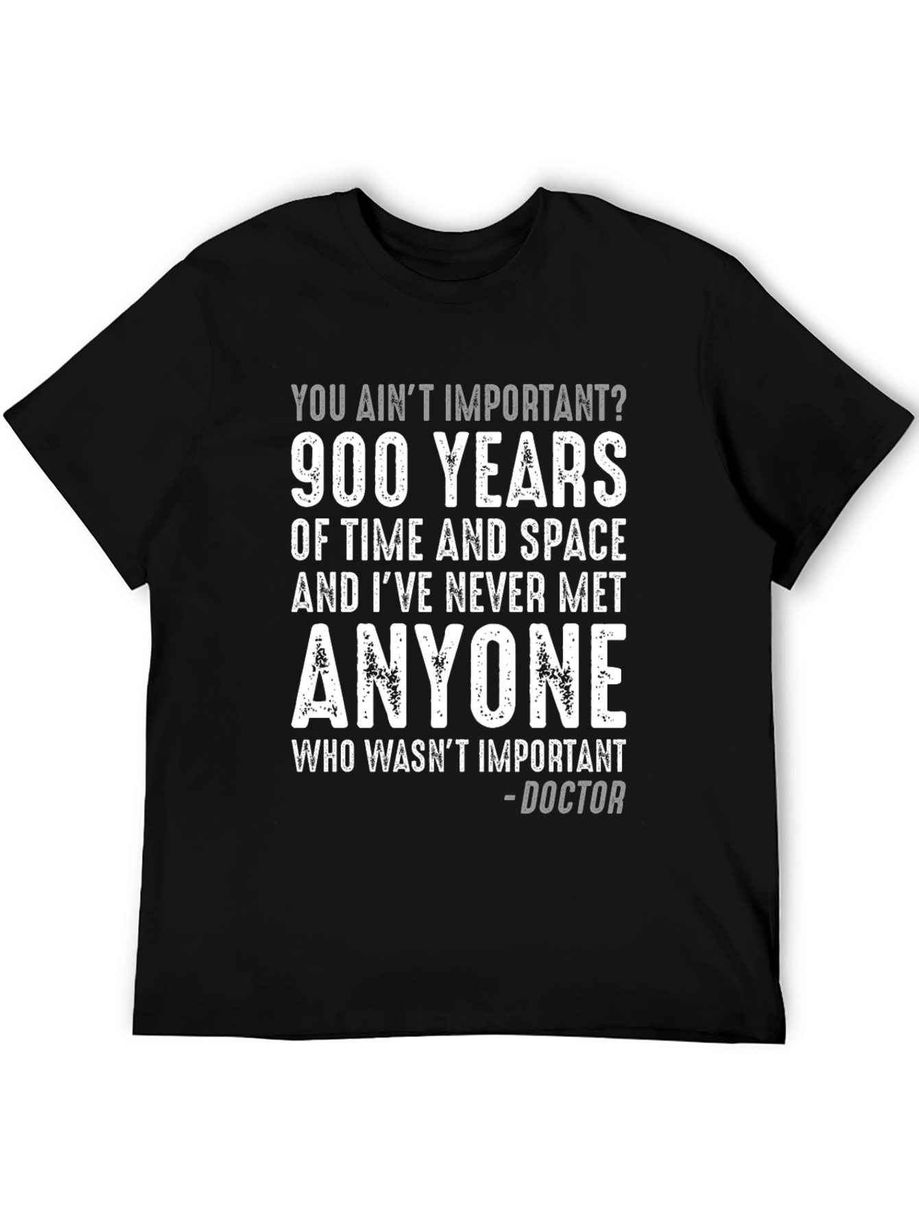 900 Years Doctor Who T-Shirt