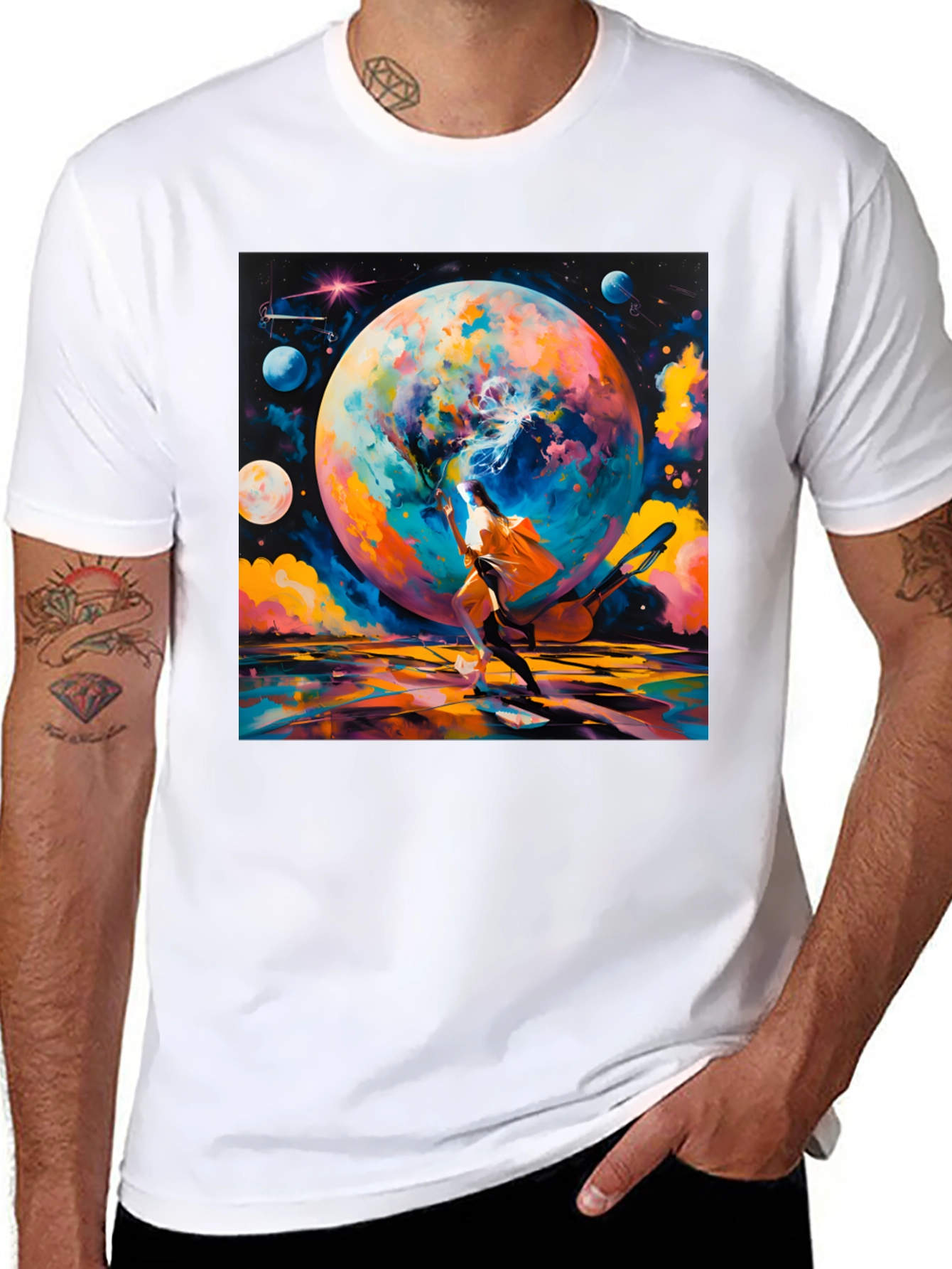 Cosmic Dreams Graphic T-Shirt