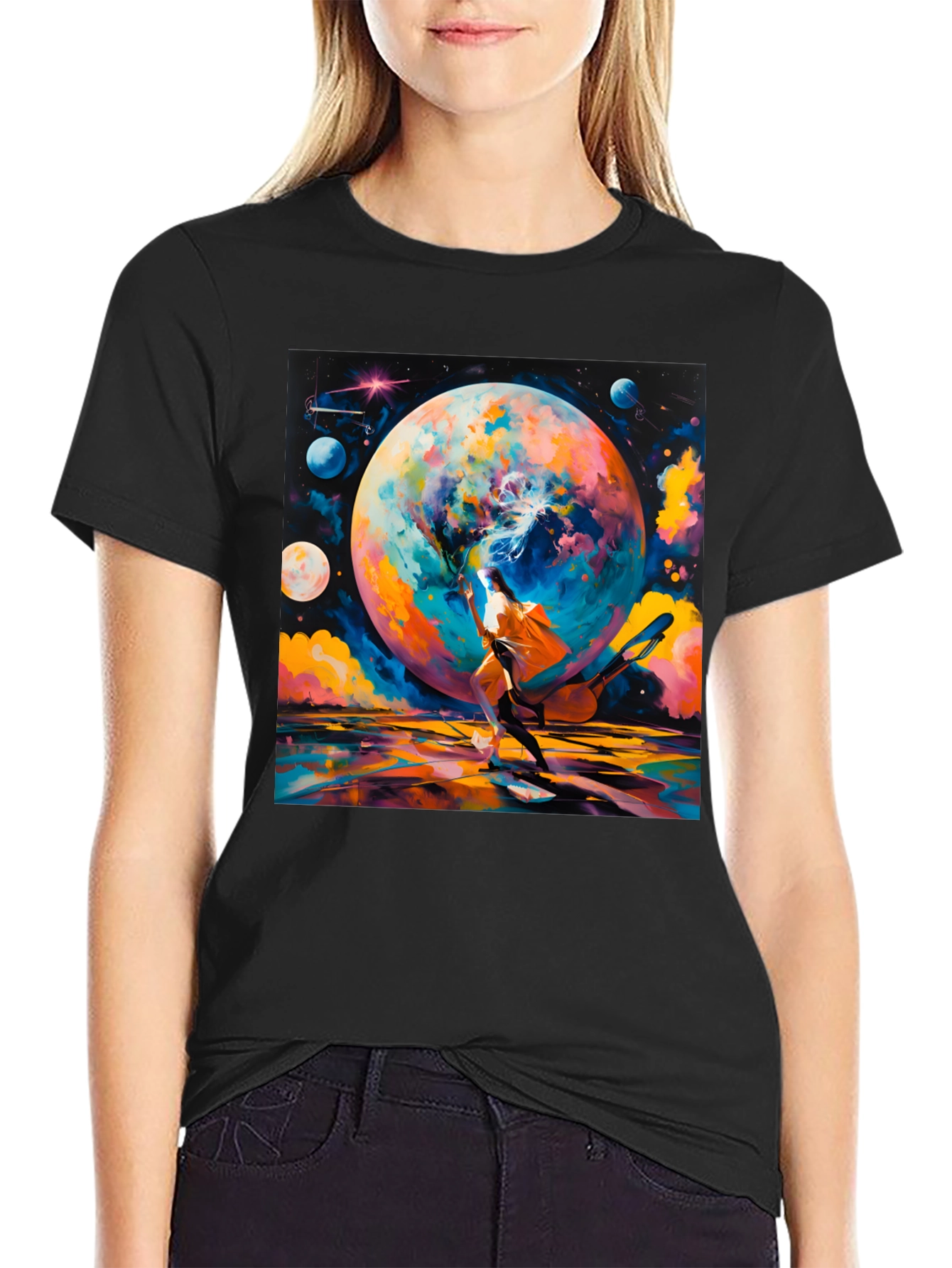 Cosmic Dreams Graphic T-Shirt