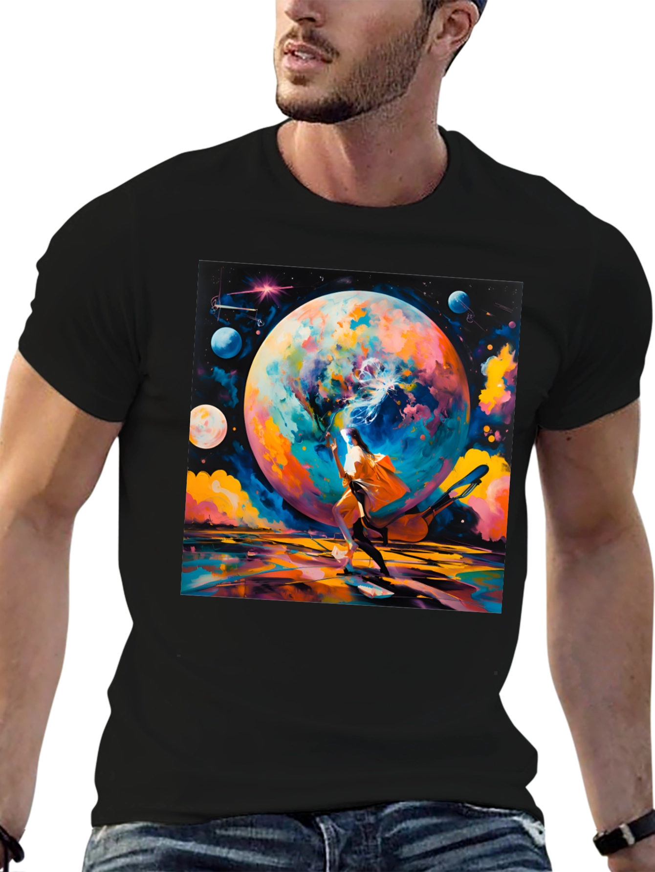 Cosmic Dreams Graphic T-Shirt
