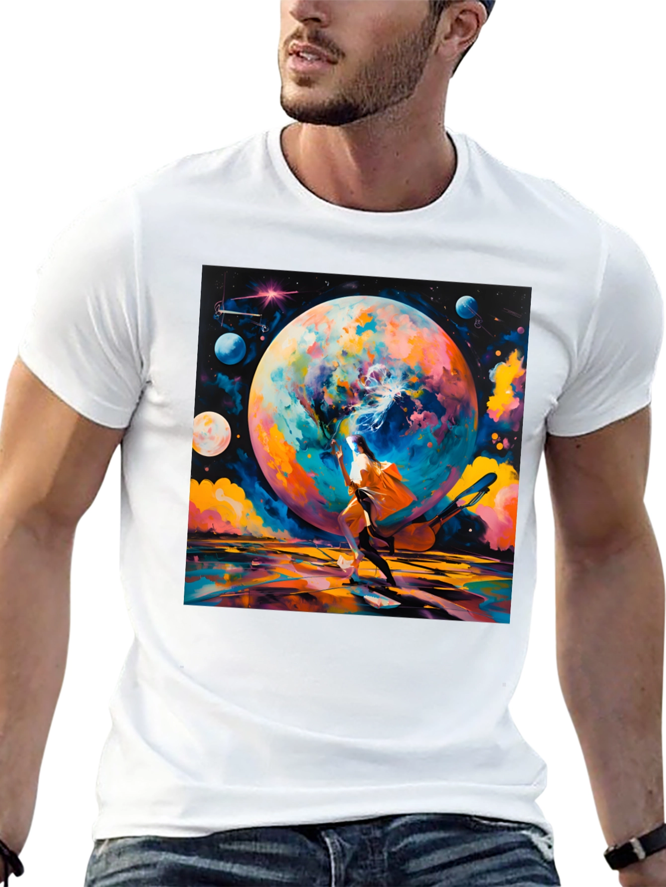 Cosmic Dreams Graphic T-Shirt