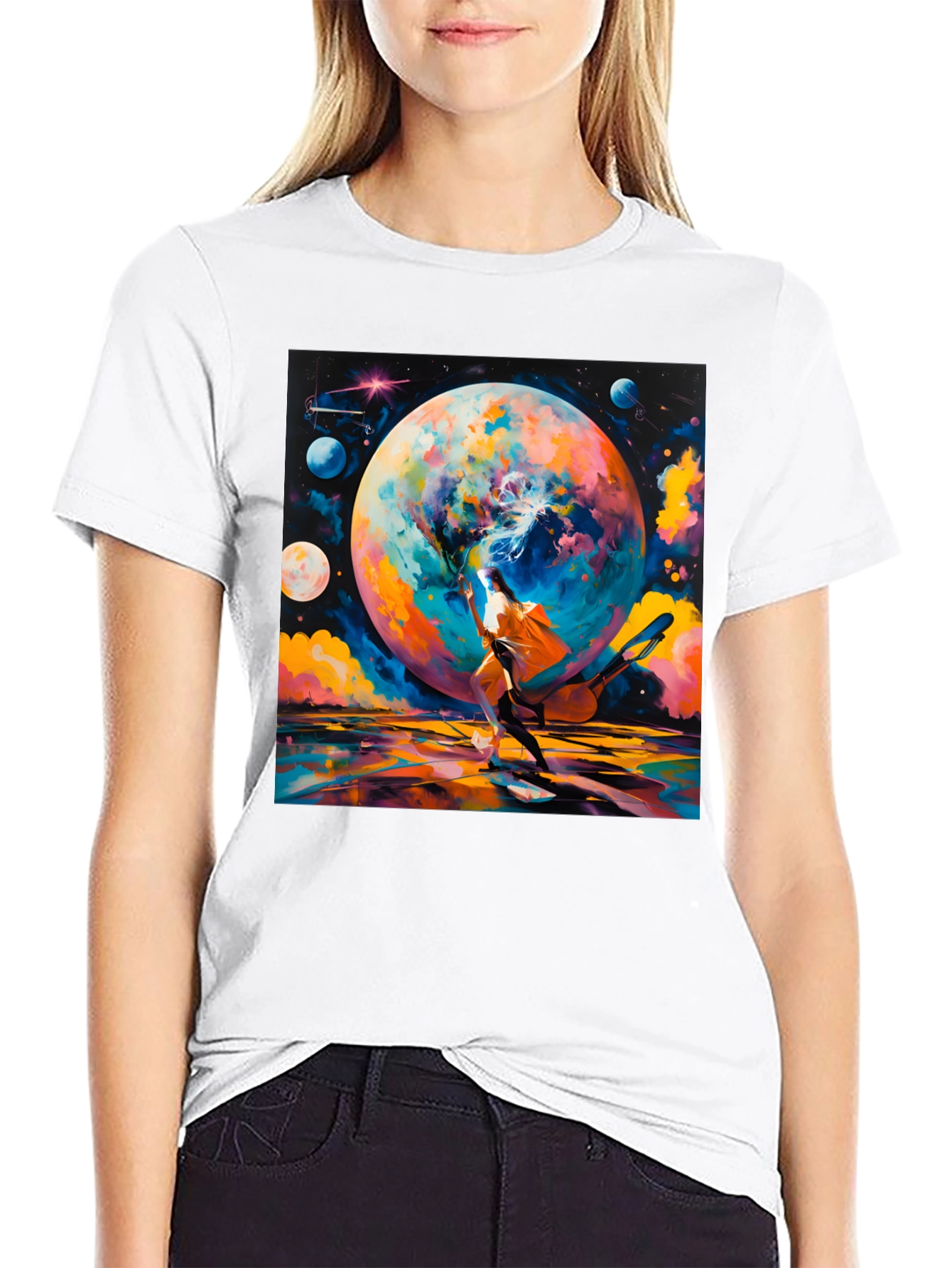 Cosmic Dreams Graphic T-Shirt