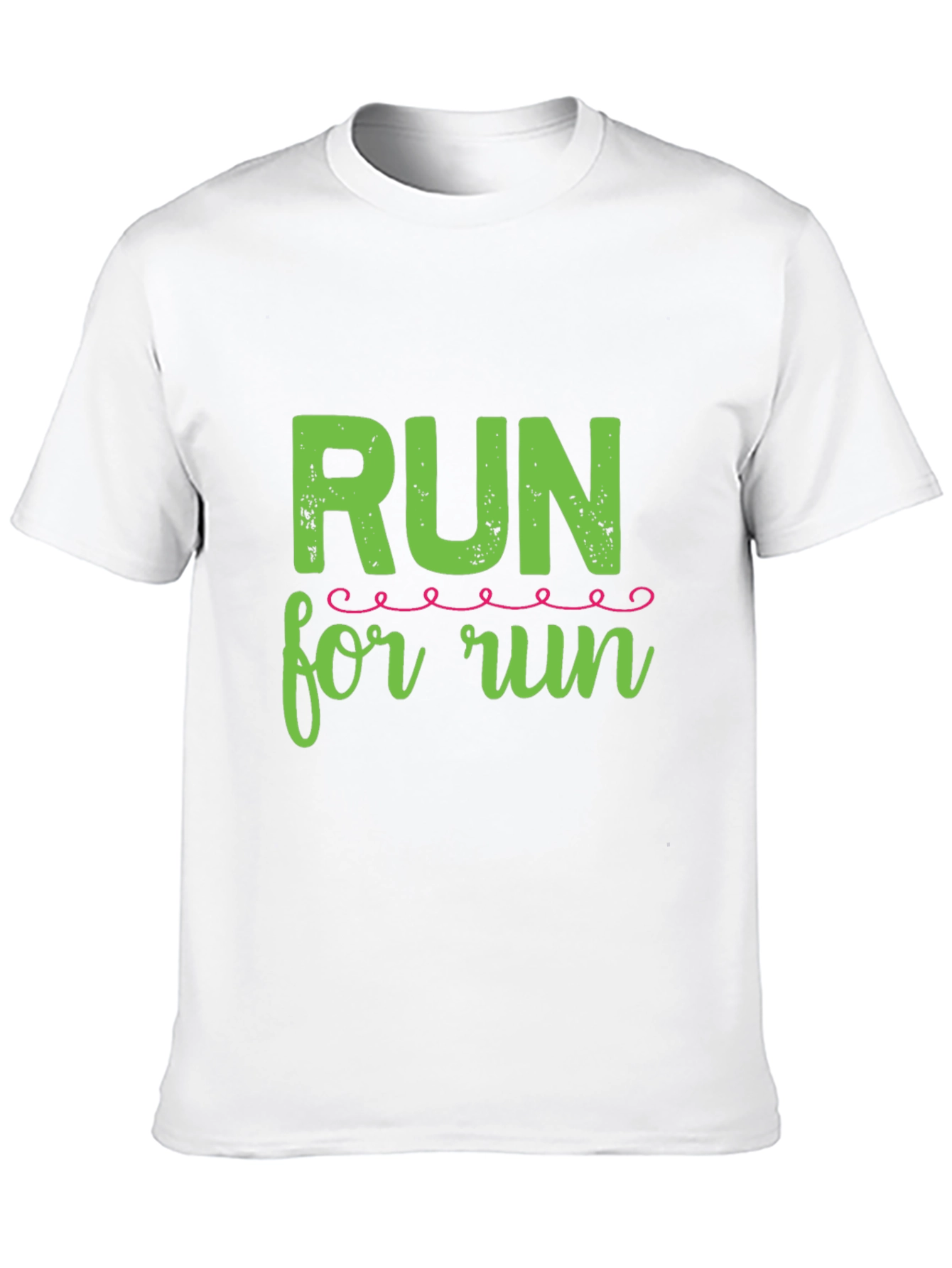 Run For Run Black T-Shirt
