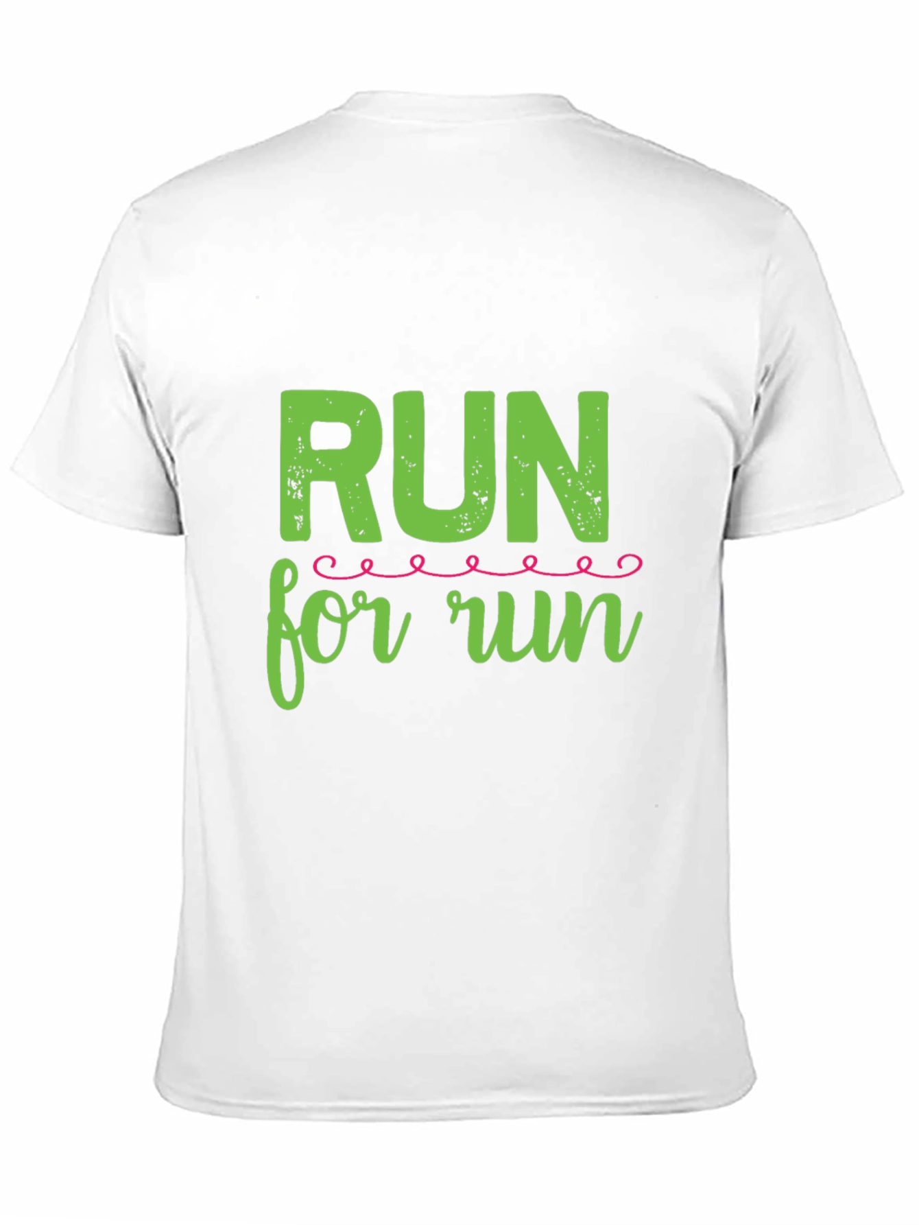 Run For Run Black T-Shirt
