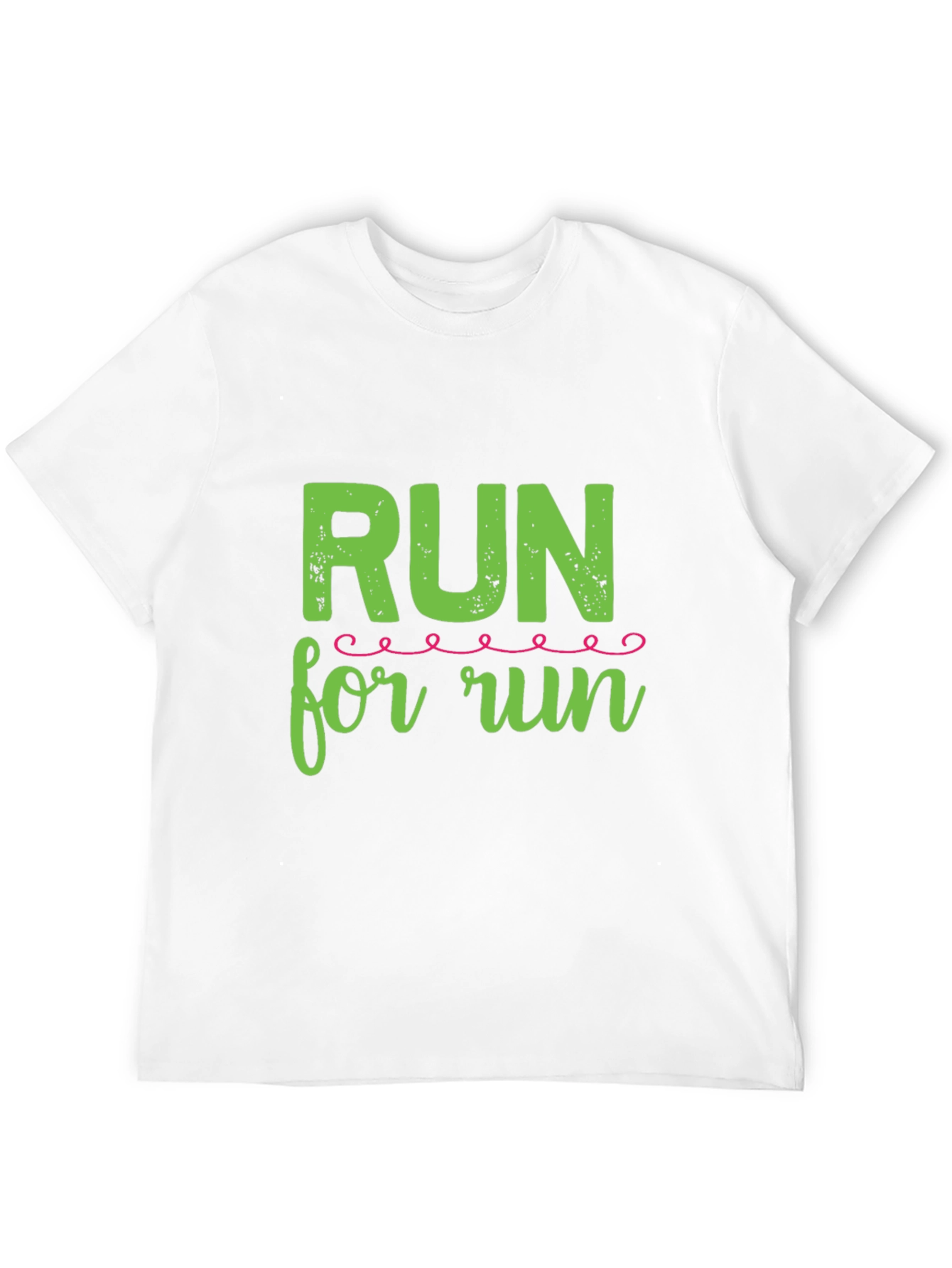 Run For Run Black T-Shirt
