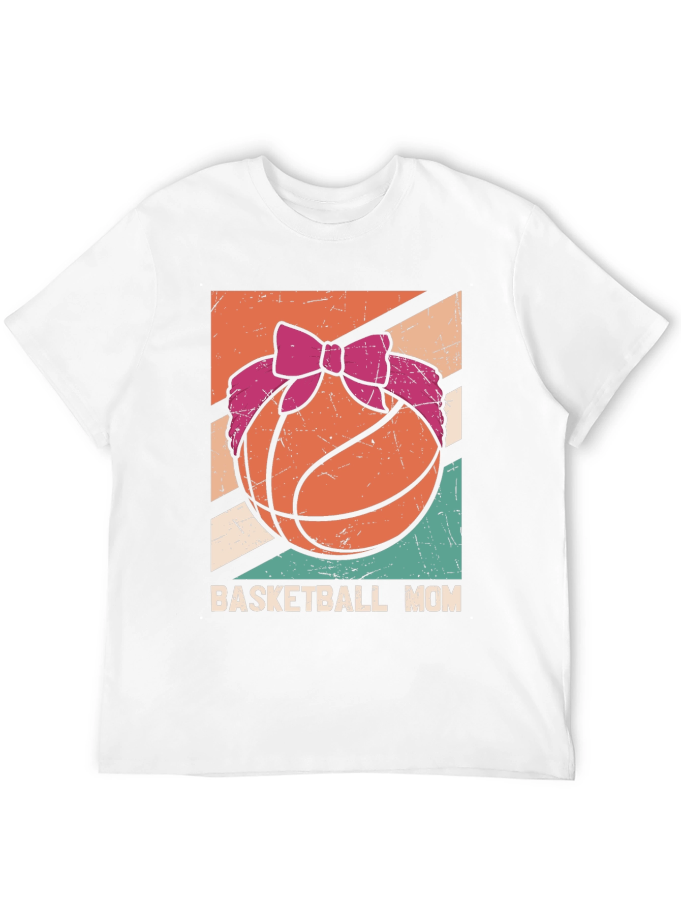 Basketball Mom Graphic Tee - Black