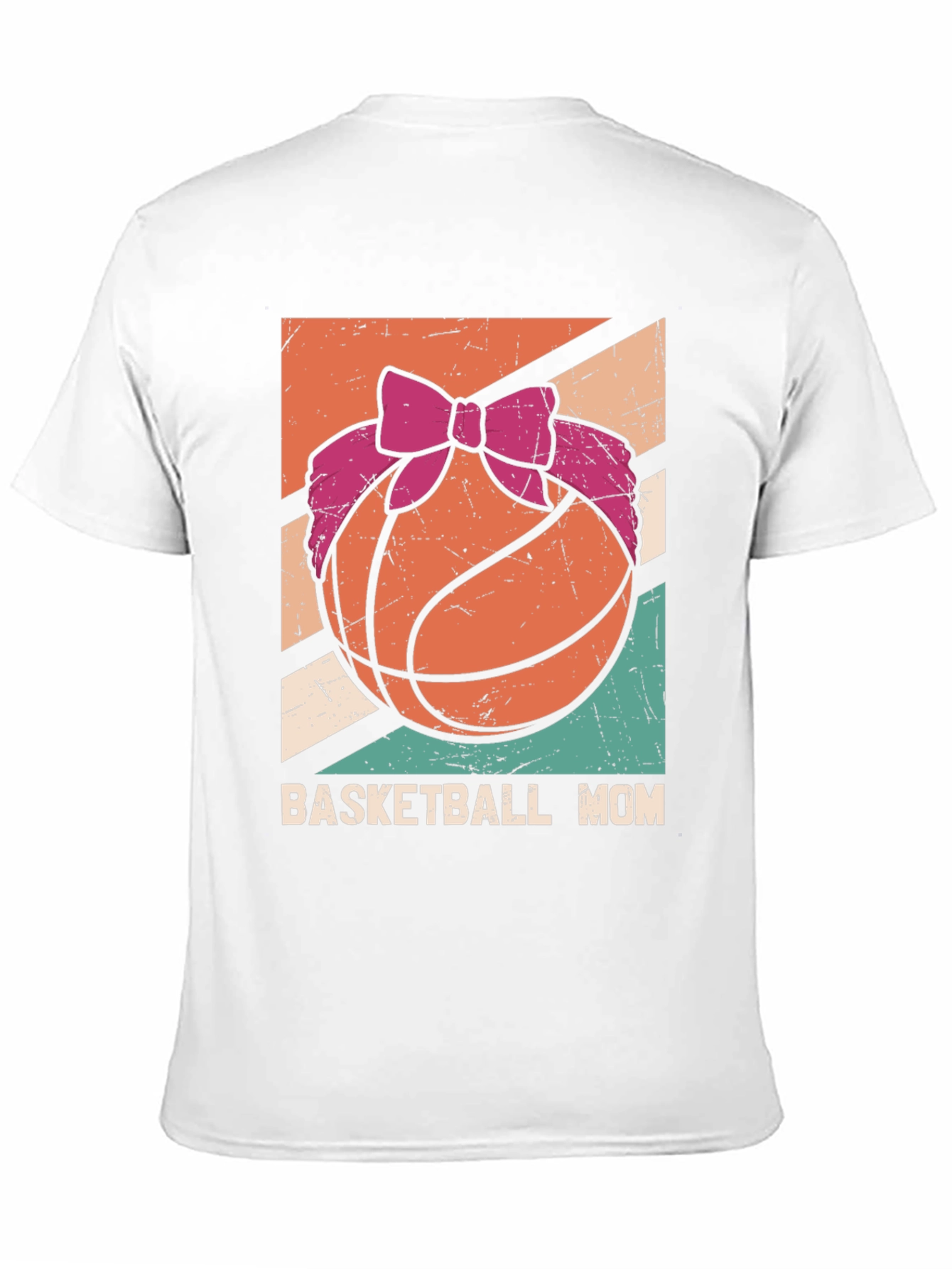 Basketball Mom Graphic Tee - Black