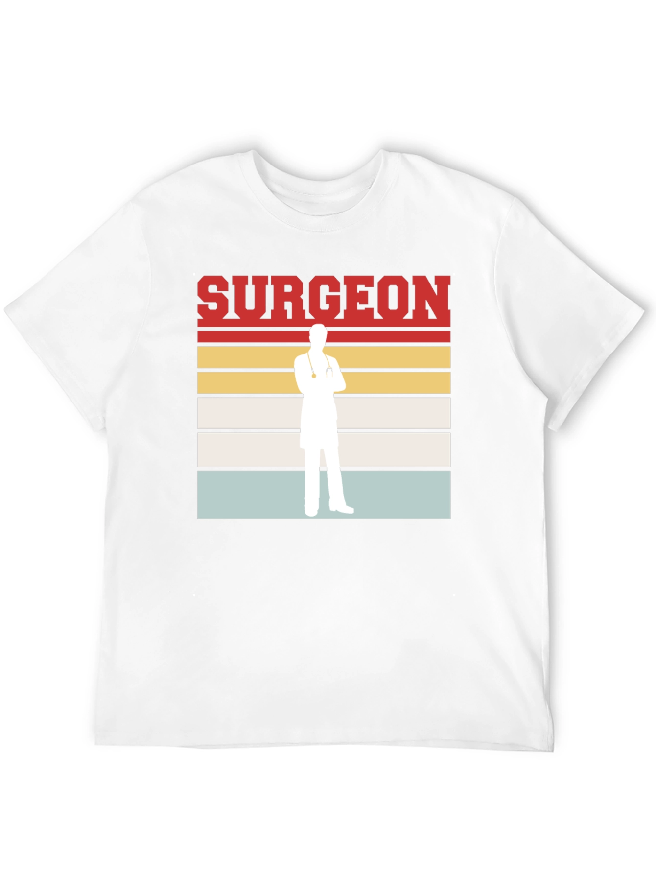 Surgeon Graphic Tee - Retro Medical Doctor T-Shirt