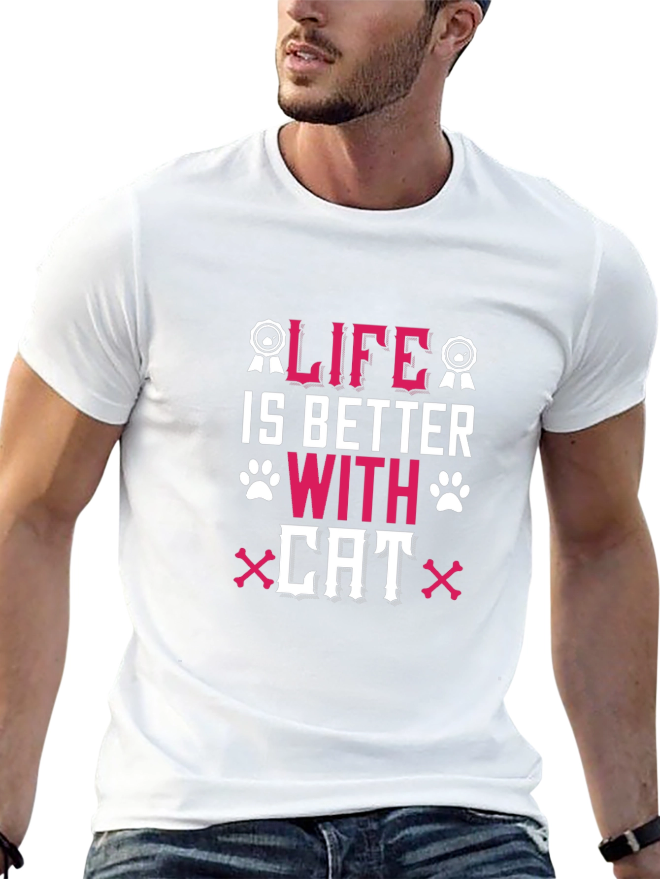Life is Better with Cat T-Shirt
