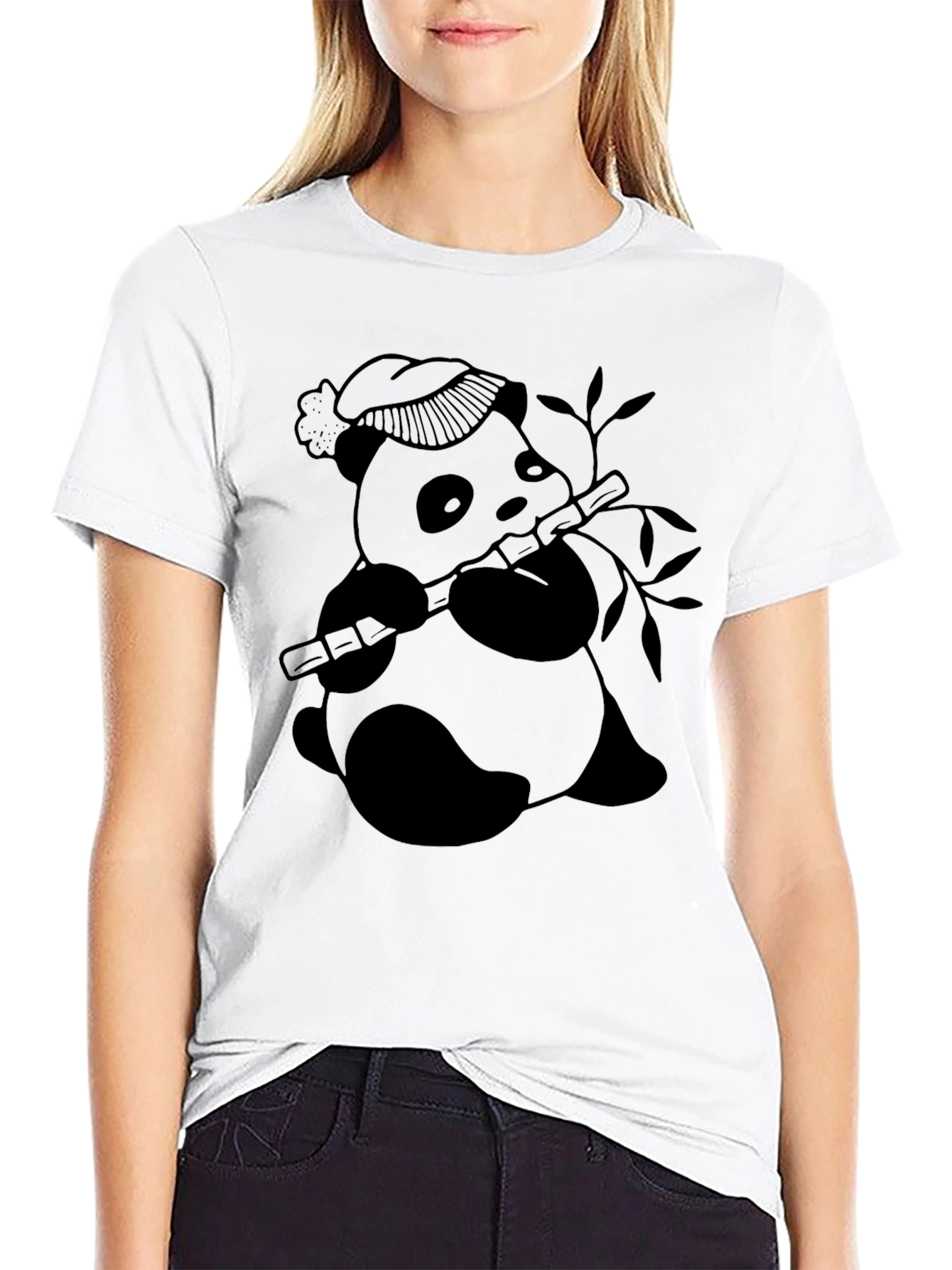 Panda Bamboo T-Shirt - Unique Graphic Tee