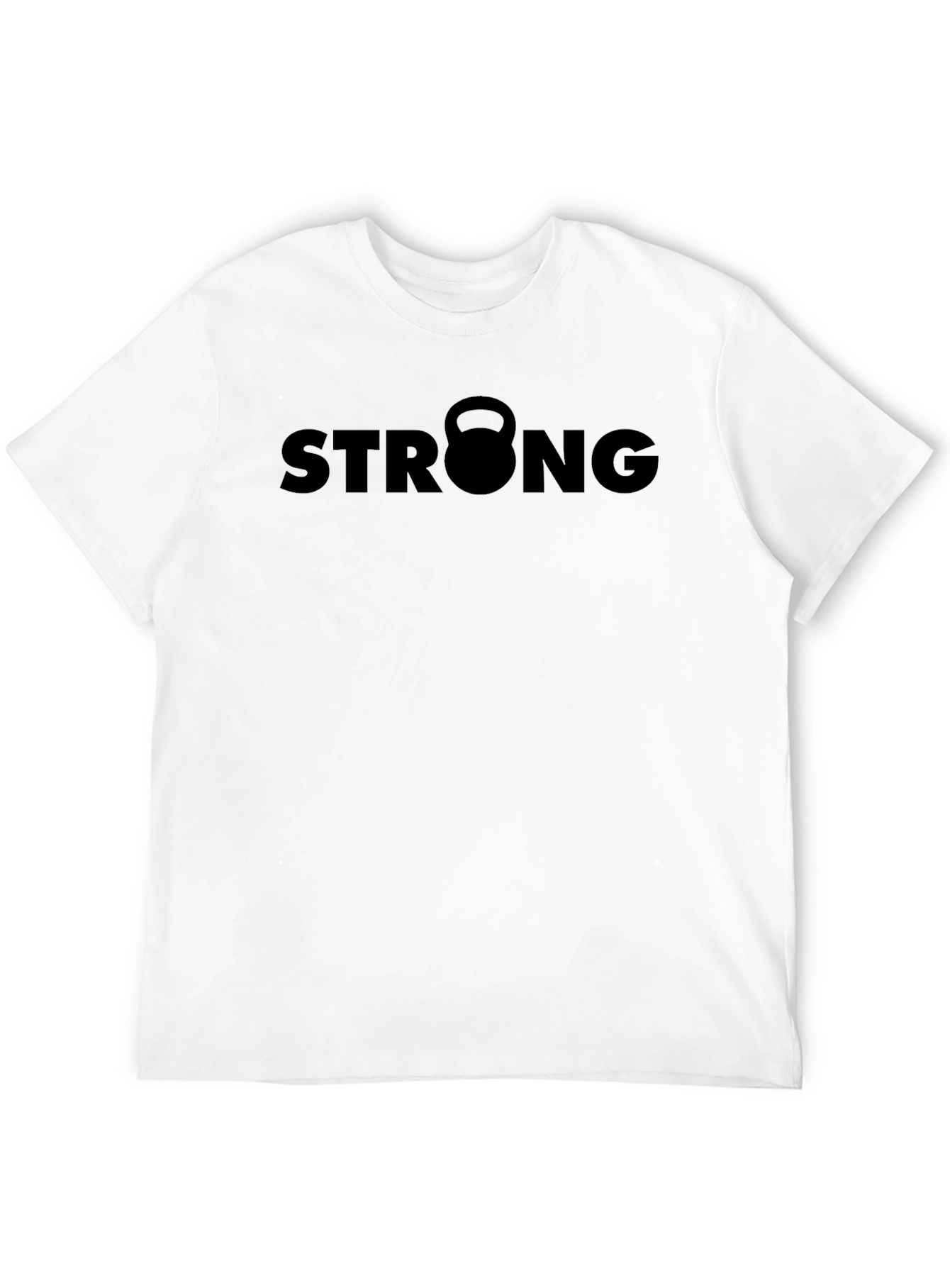 Strong Kettlebell Graphic Tee - Black