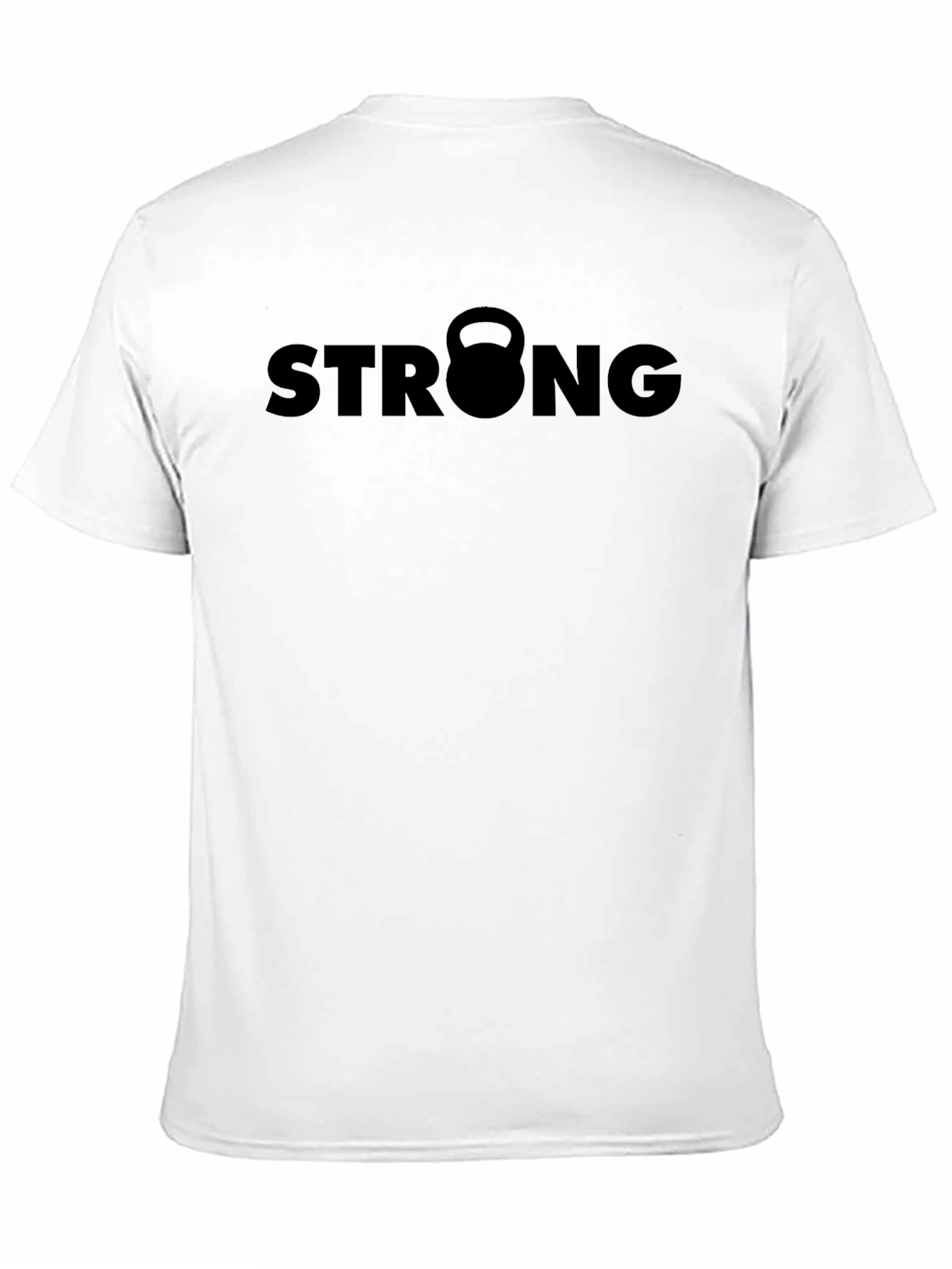 Strong Kettlebell Graphic Tee - Black