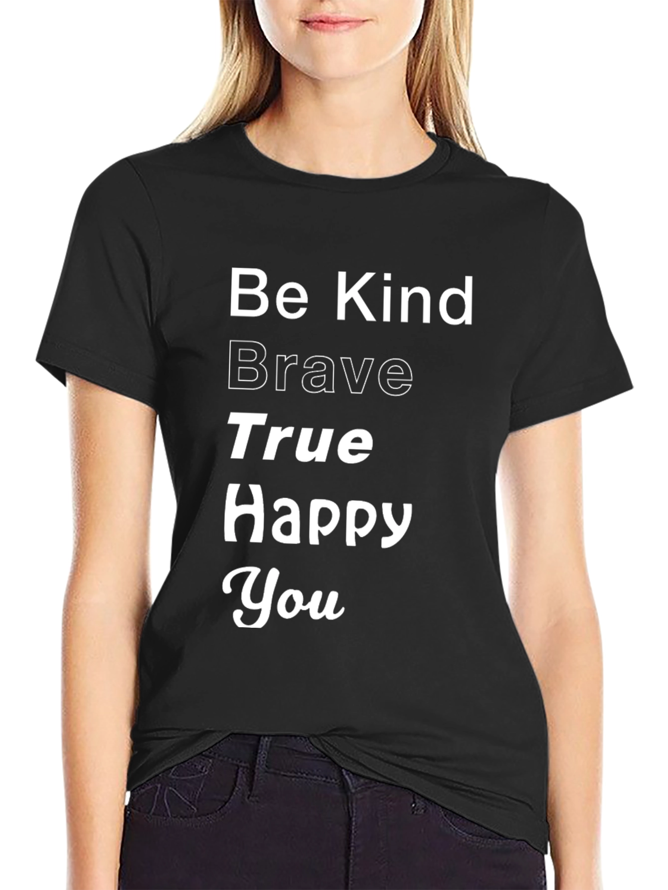Be Kind Brave True Graphic Tee
