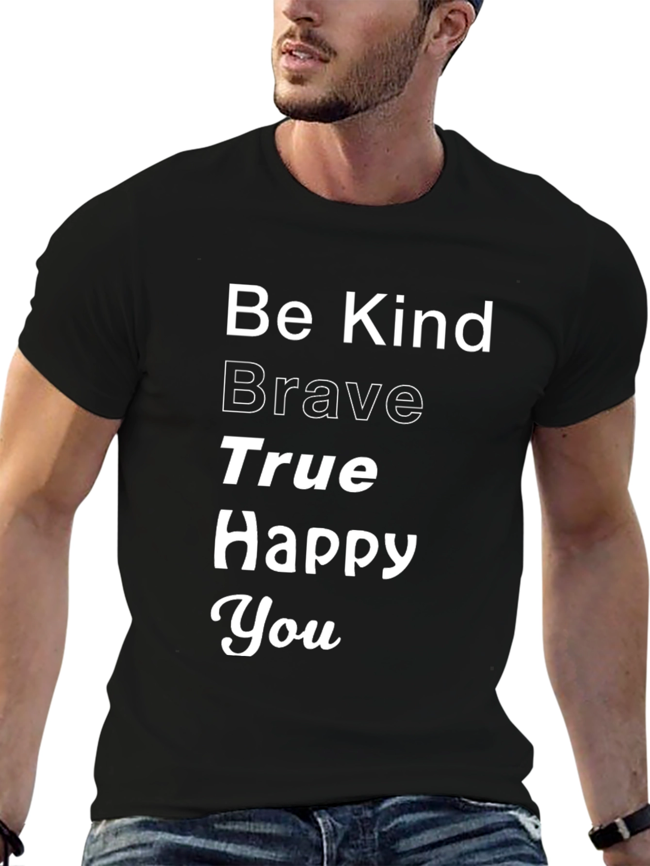 Be Kind Brave True Graphic Tee