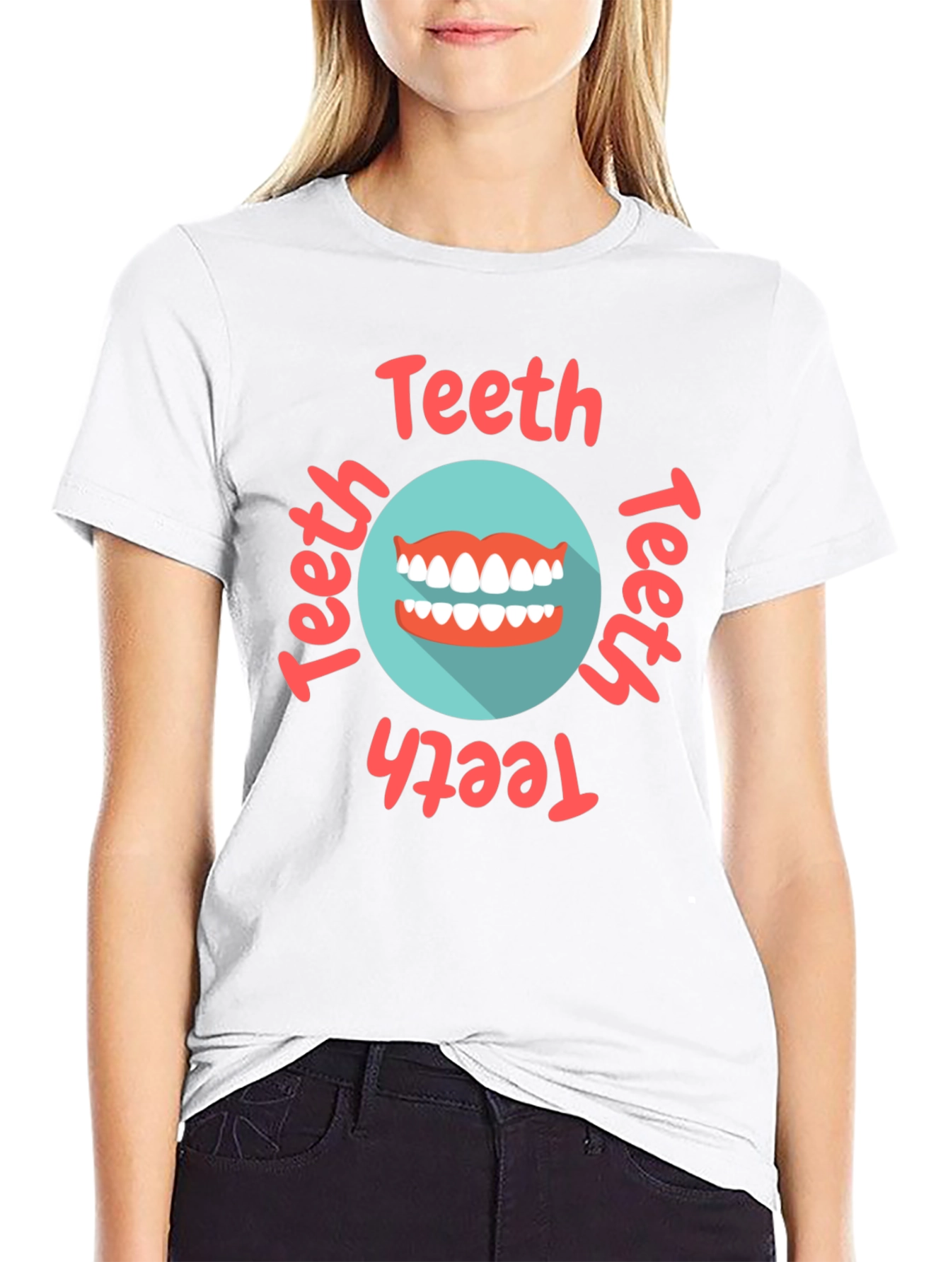 Funny Teeth T-Shirt - Dental Humor Tee