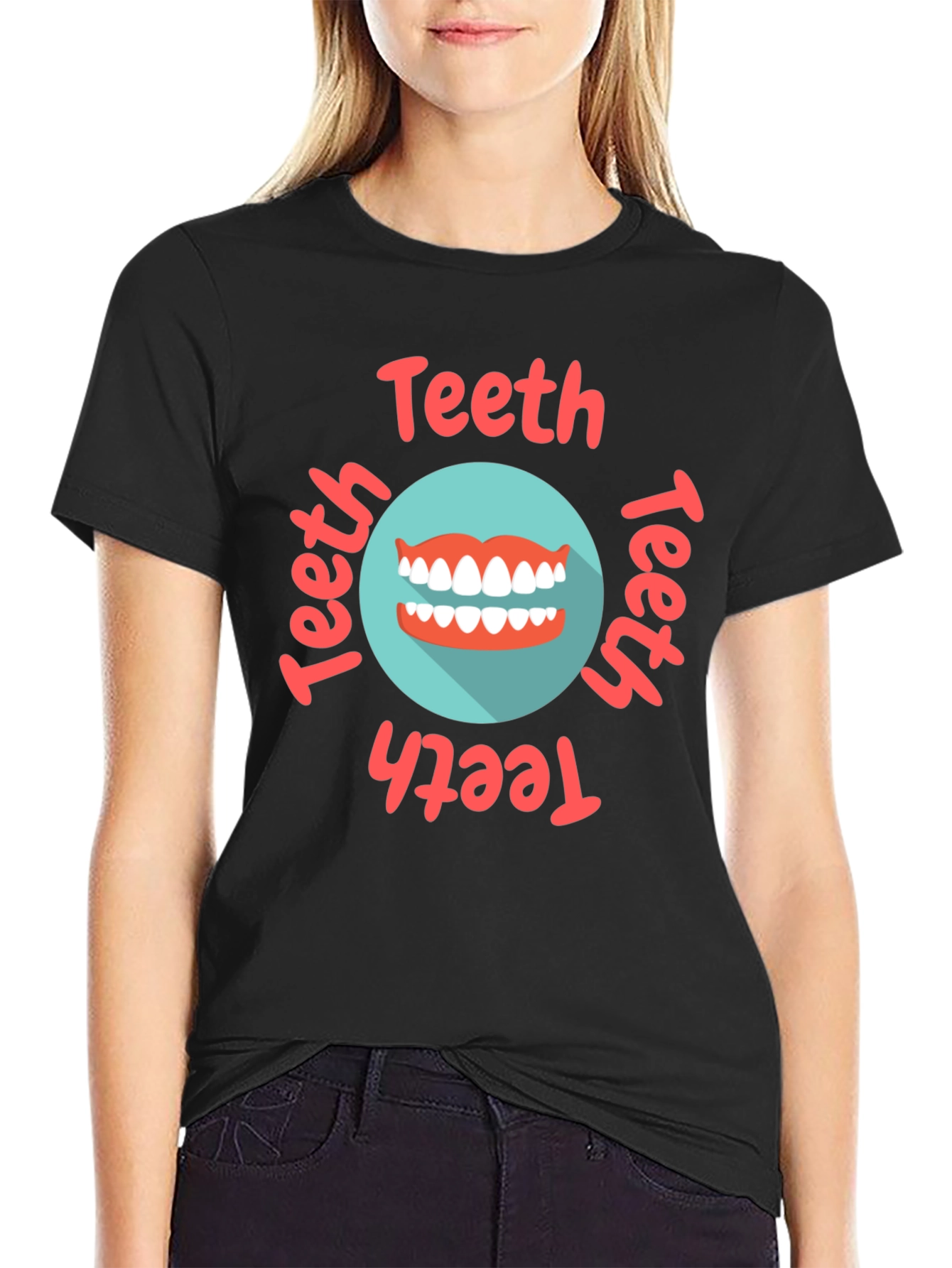 Funny Teeth T-Shirt - Dental Humor Tee