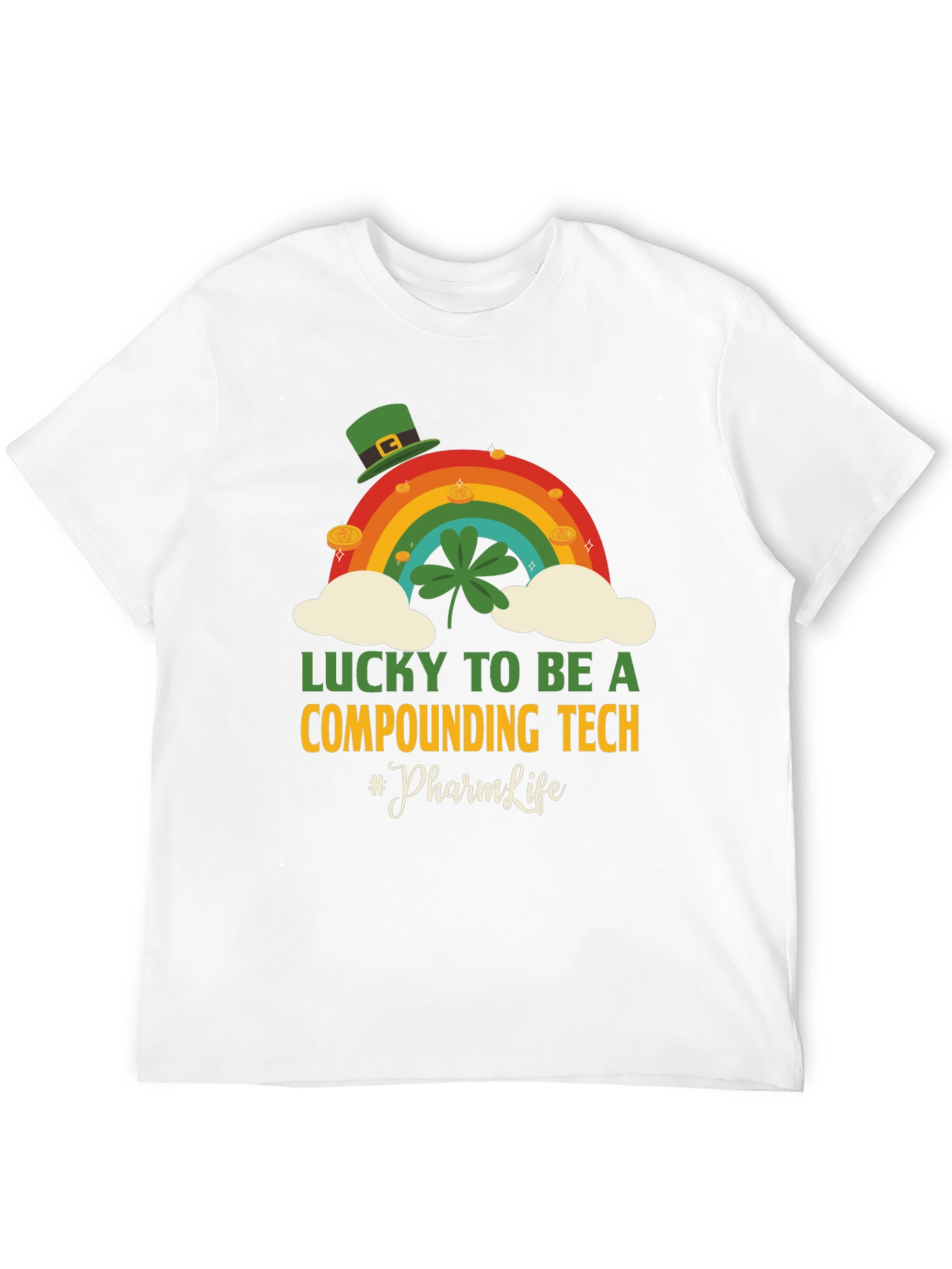 Lucky Compounding Tech St. Patricks Day T-Shirt