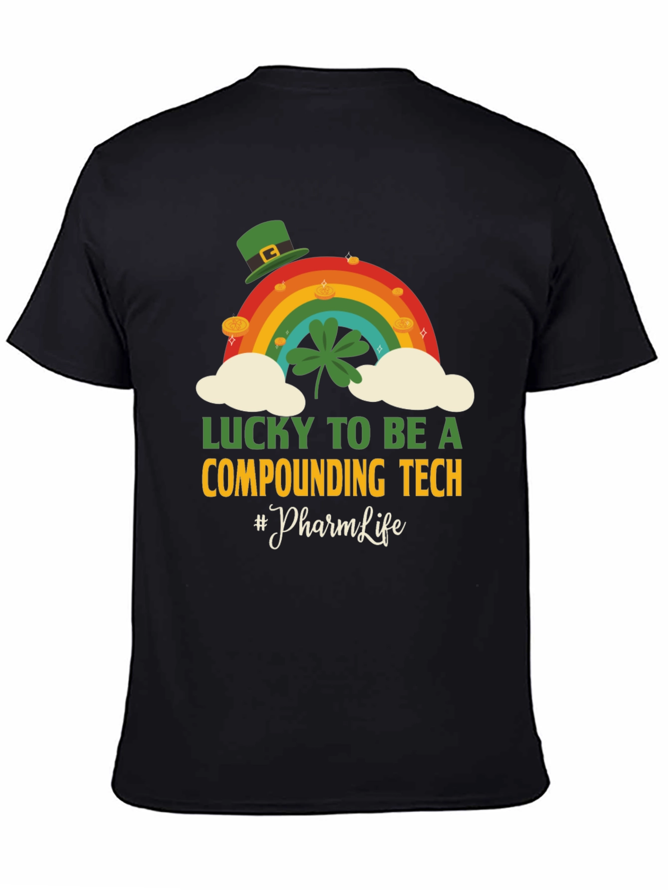 Lucky Compounding Tech St. Patricks Day T-Shirt