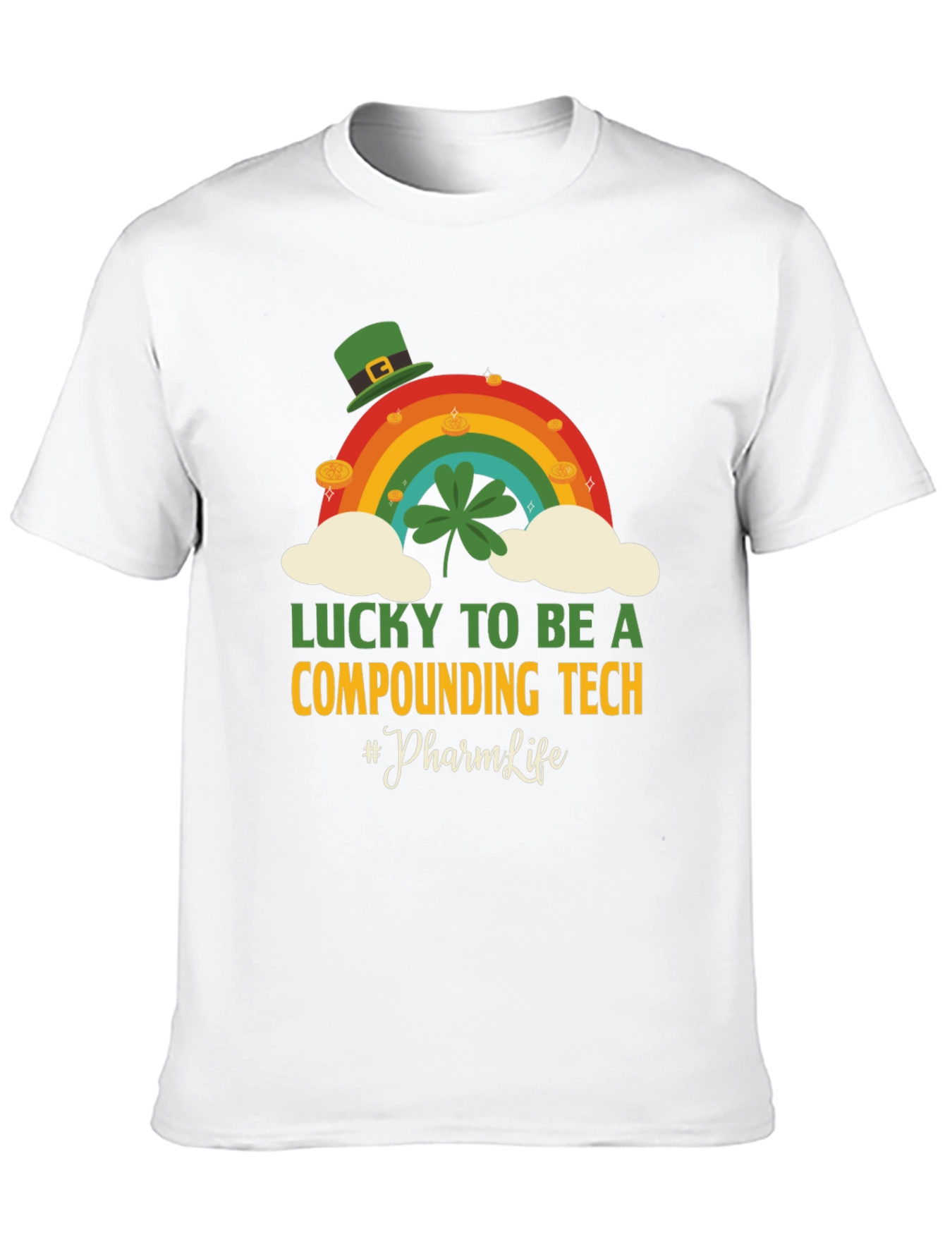 Lucky Compounding Tech St. Patricks Day T-Shirt