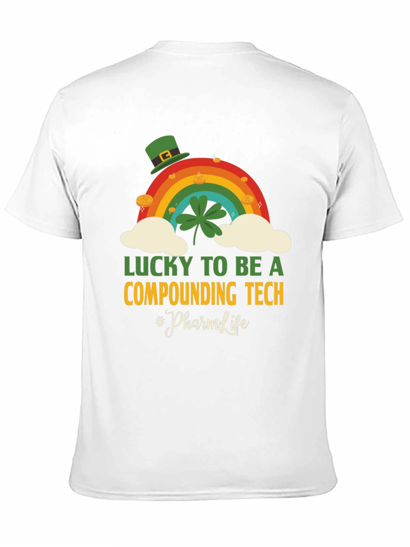 Lucky Compounding Tech St. Patricks Day T-Shirt