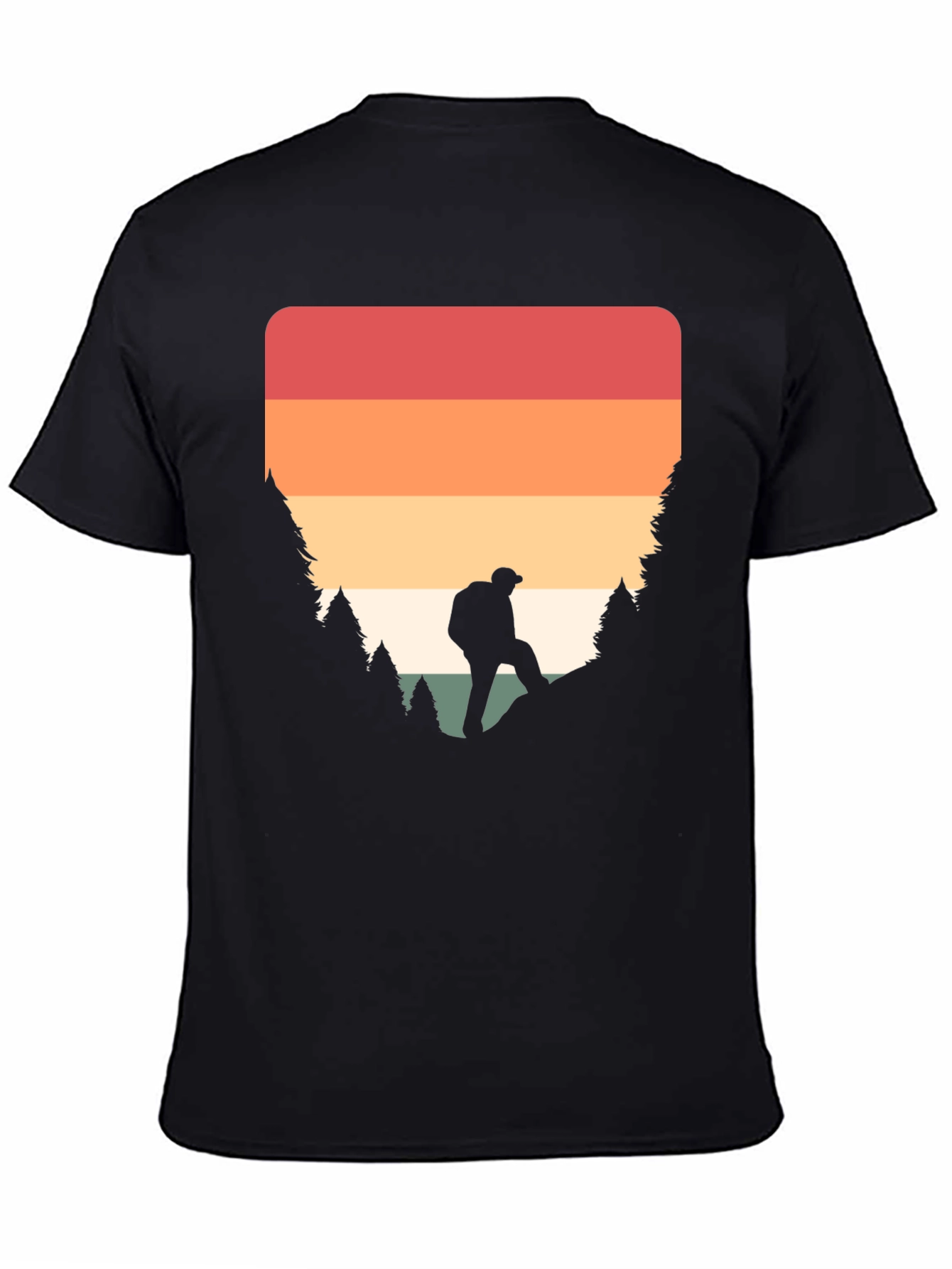 Retro Hiker Graphic T-Shirt