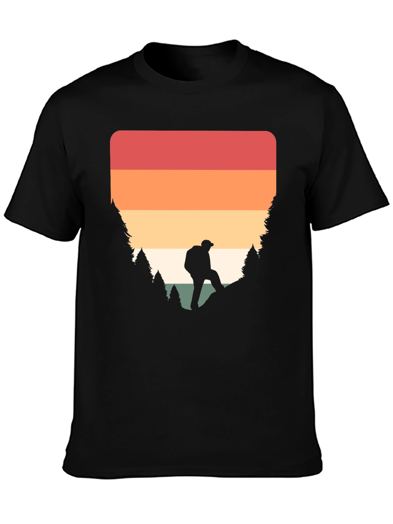 Retro Hiker Graphic T-Shirt