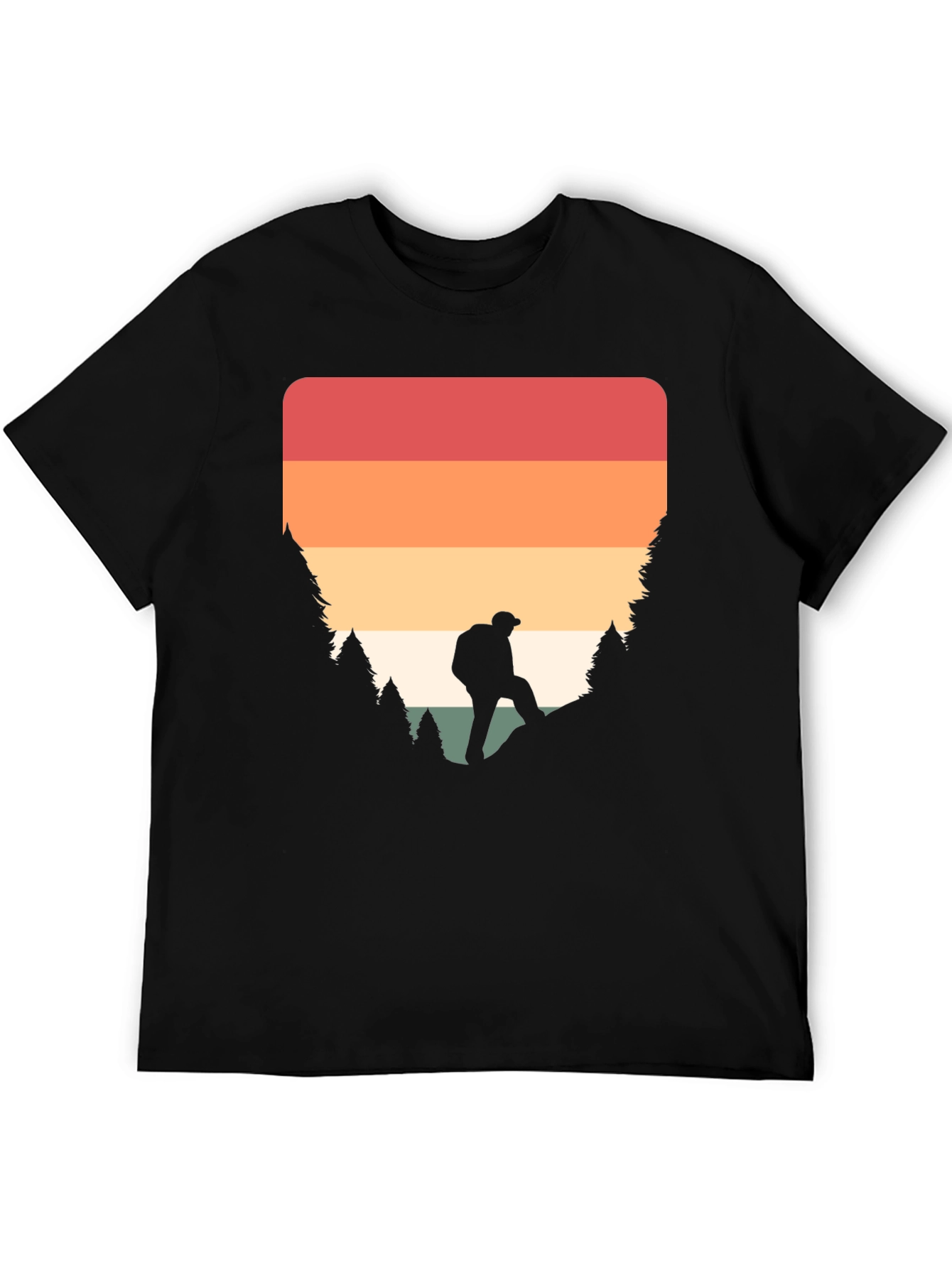 Retro Hiker Graphic T-Shirt