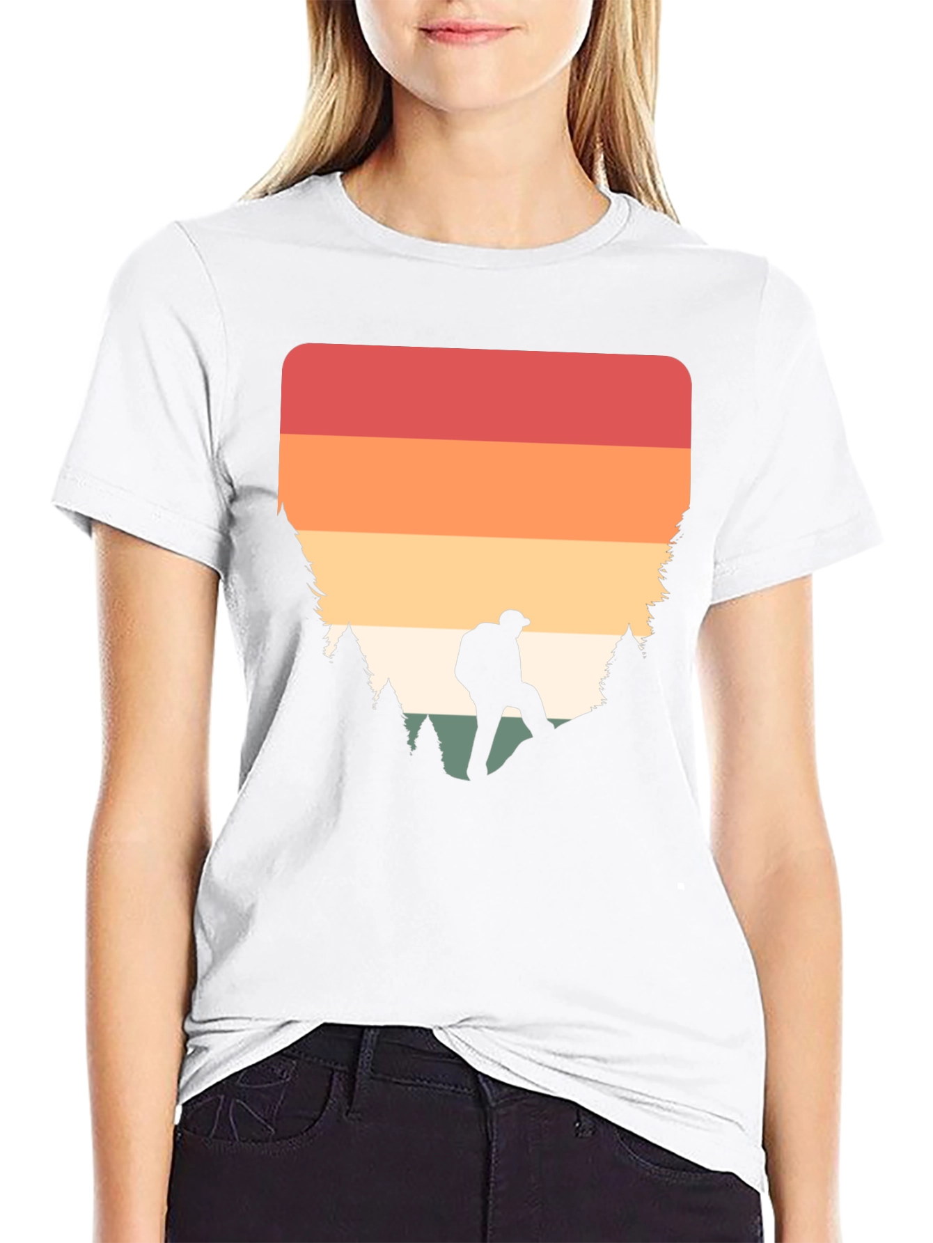 Retro Hiker Graphic T-Shirt