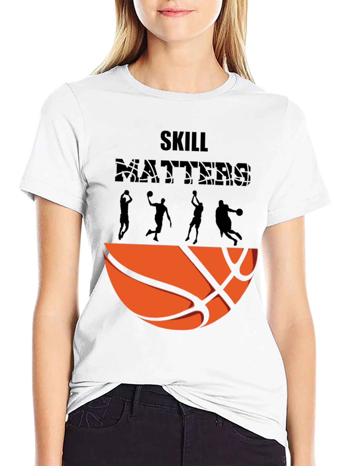 Skill Matters Basketball Graphic T-Shirt