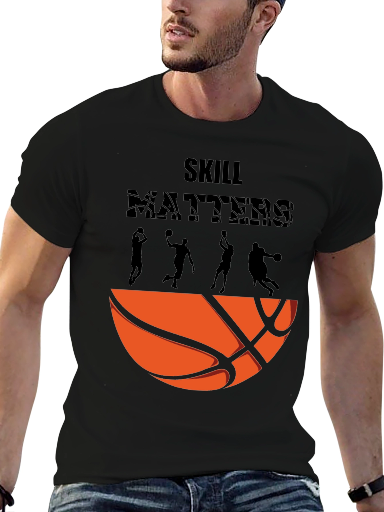 Skill Matters Basketball Graphic T-Shirt
