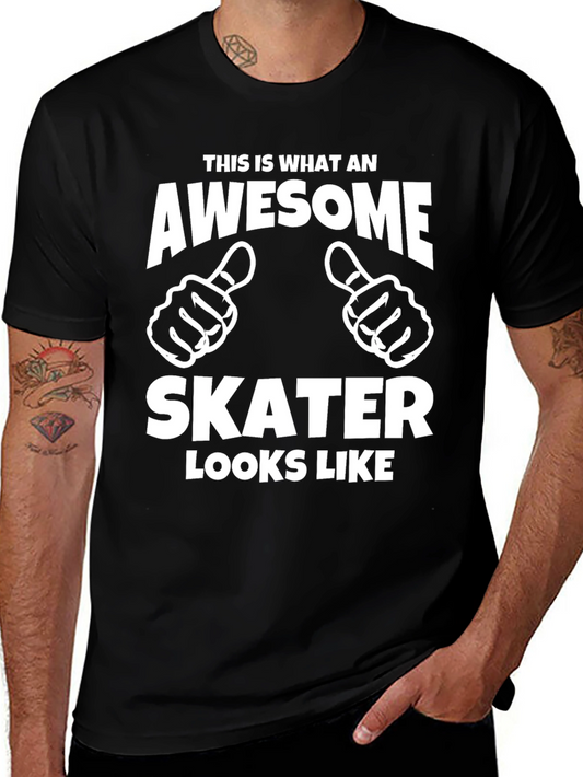 Awesome Skater Graphic Tee - Unisex